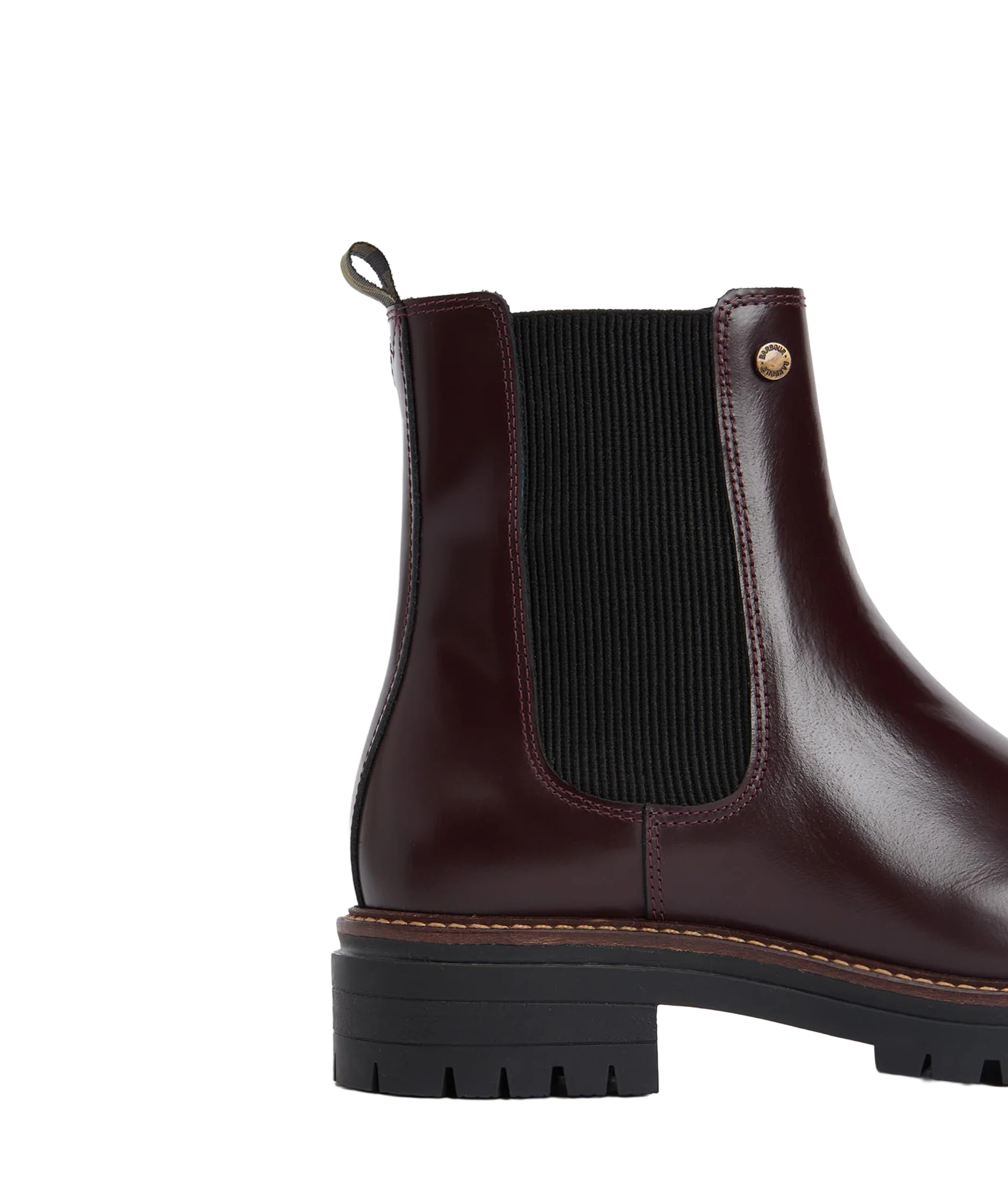Marla Chelsea Boot - Cherry Glace - Image 4