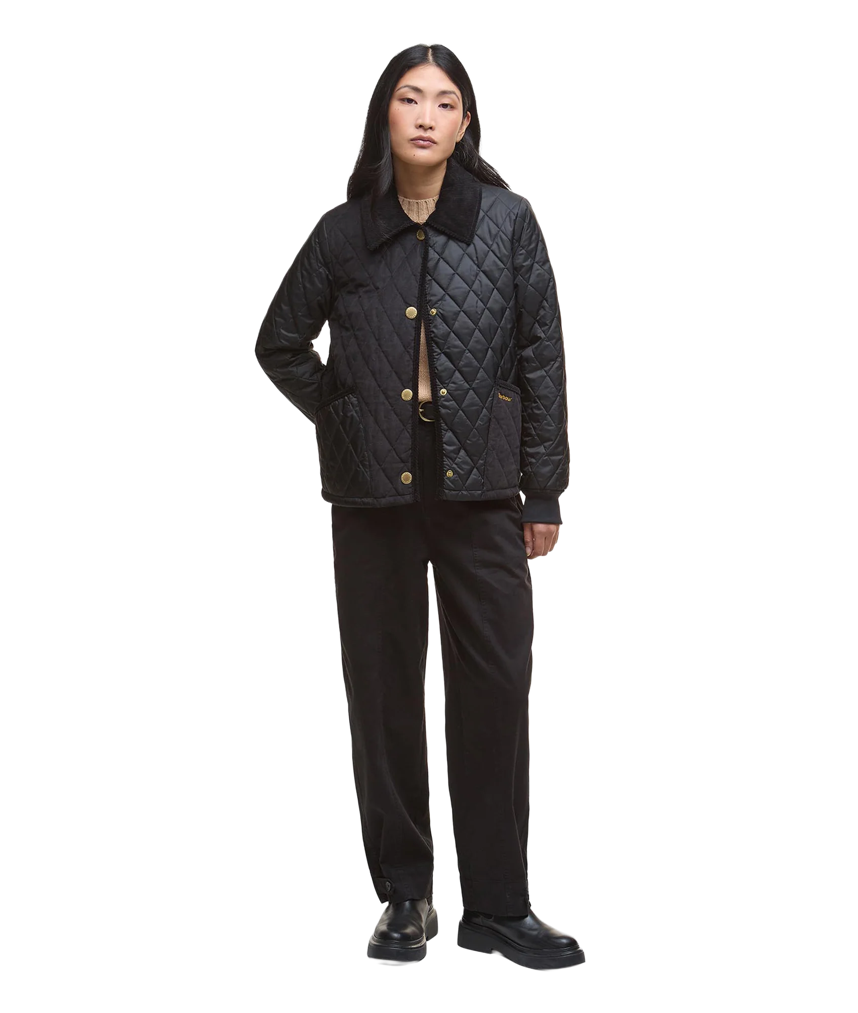 Marla Quilted Jacket - Black/Classic - Image 2