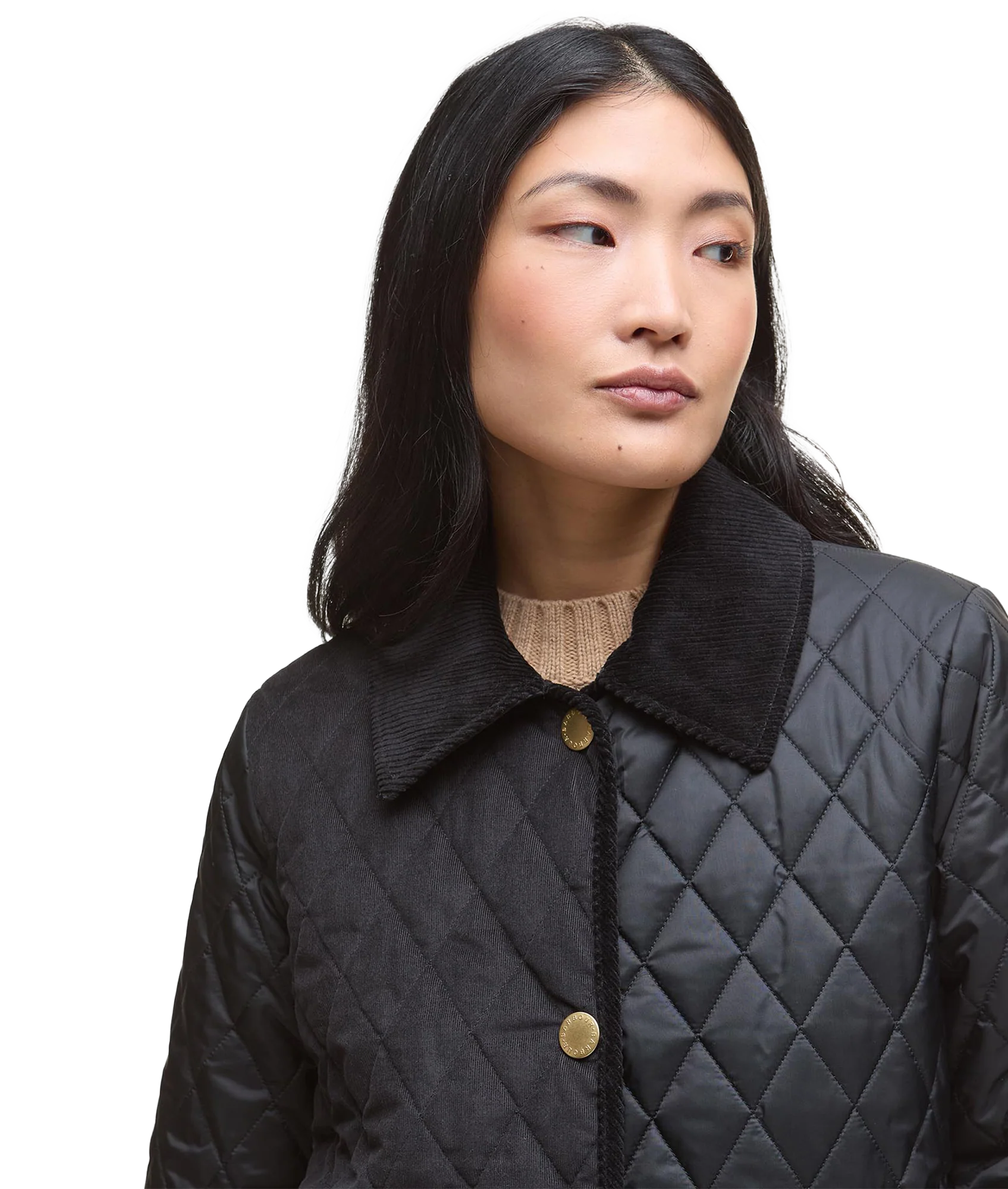 Marla Quilted Jacket - Black/Classic - Image 4