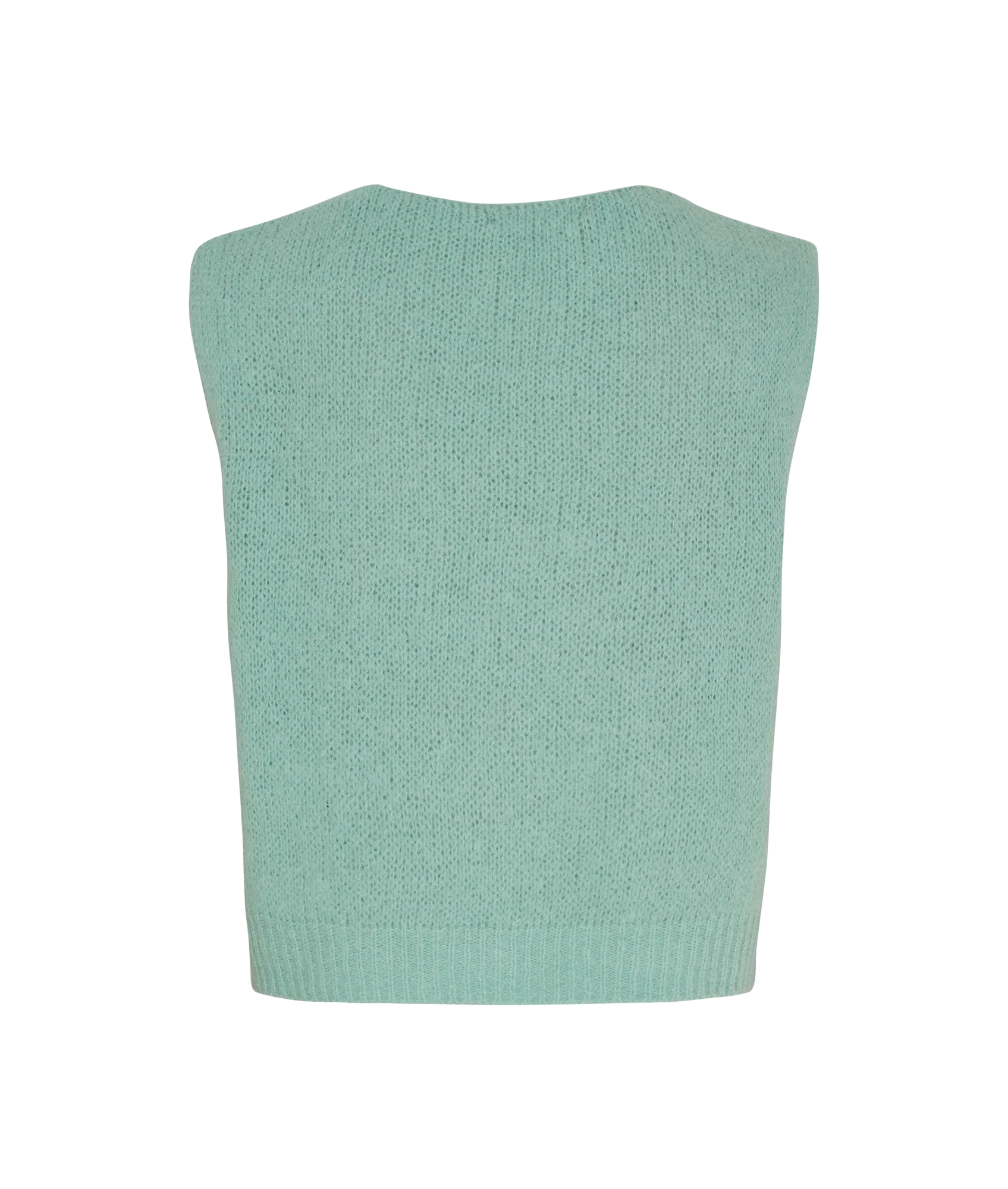 Marlene Knit Tank - Aqua - Image 2