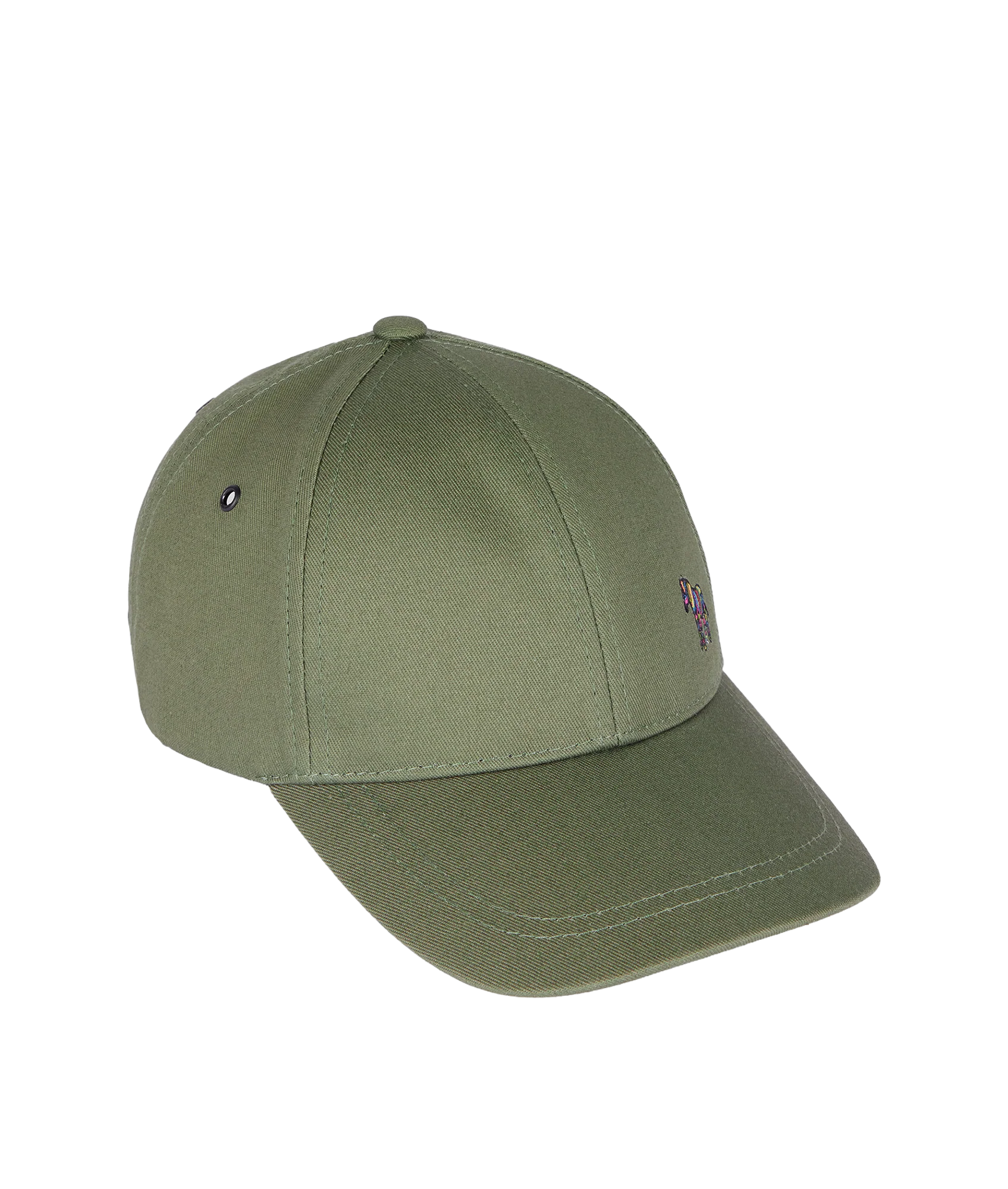 Men Cap Seasonal Zebra - Greyish Green