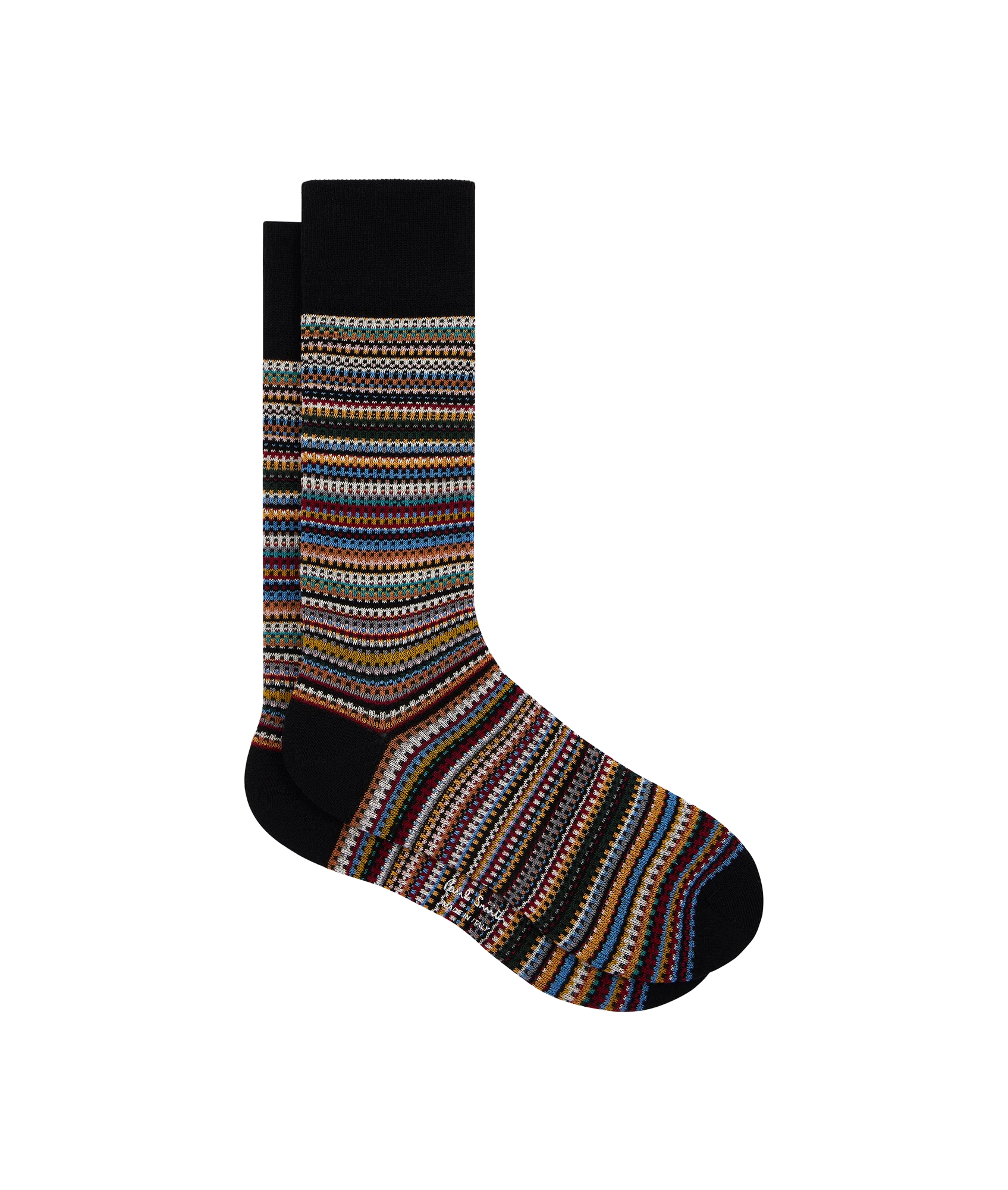 Men Sock 3 Pack Pique Sig - Mixed Plate - Image 2