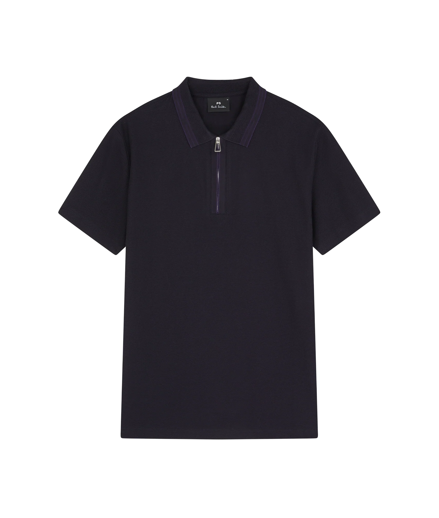 Mens 1/2 Zip Polo Shirt