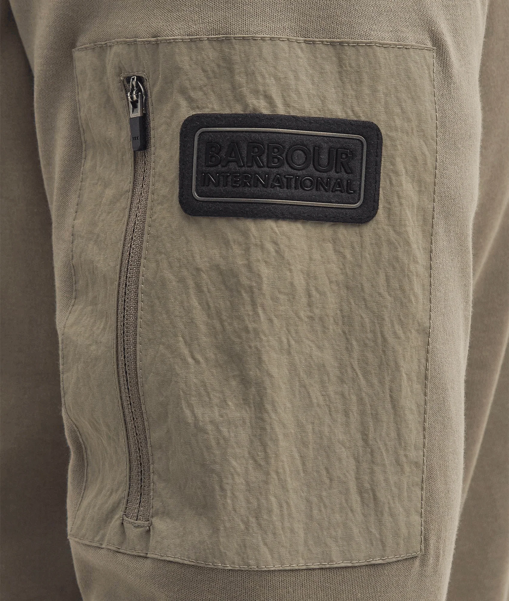 Bradley Long-Sleeved Polo Shirt - Beige - Image 6