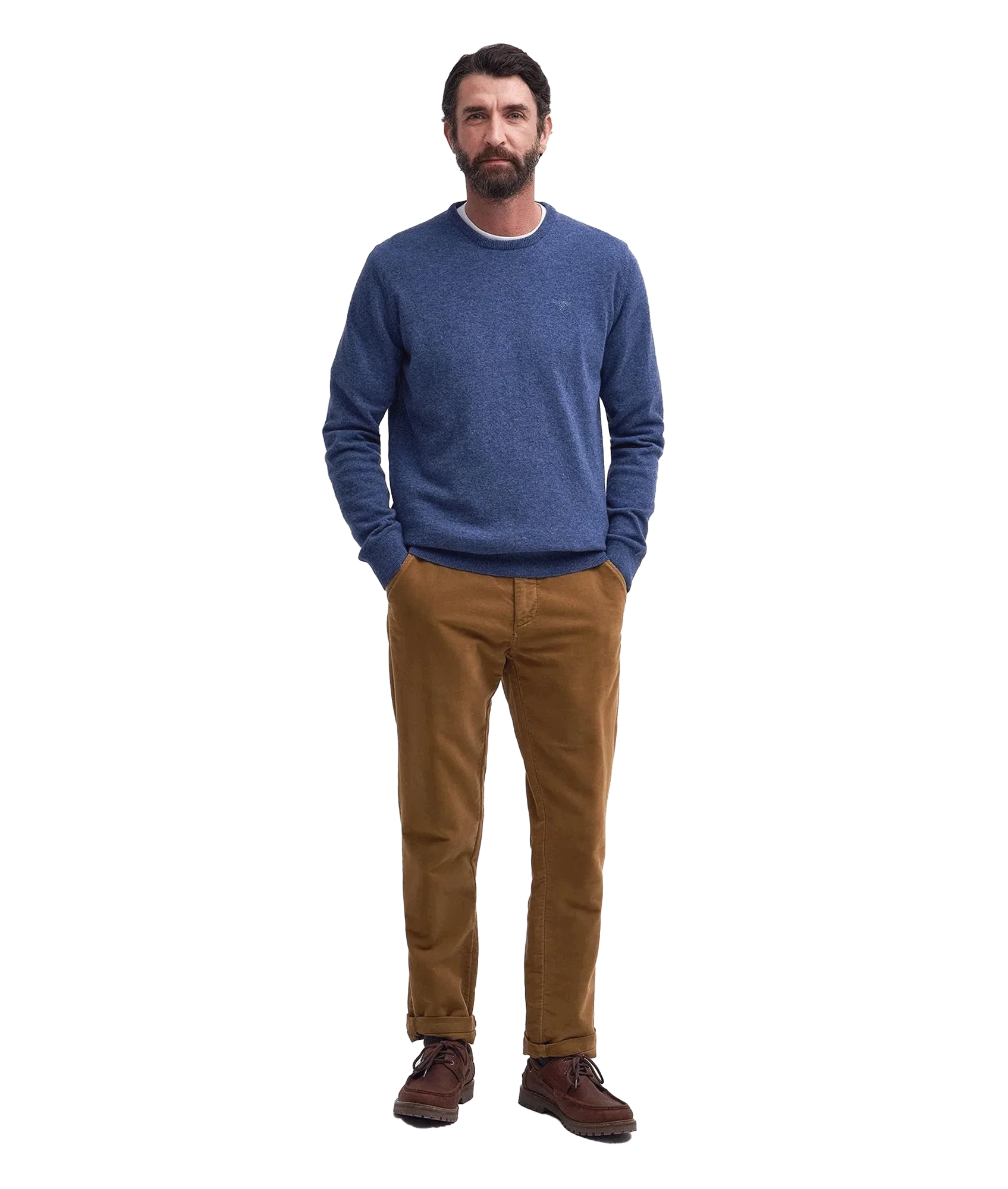 Essential Crew Neck Sweatshirt - Blue - Image 3
