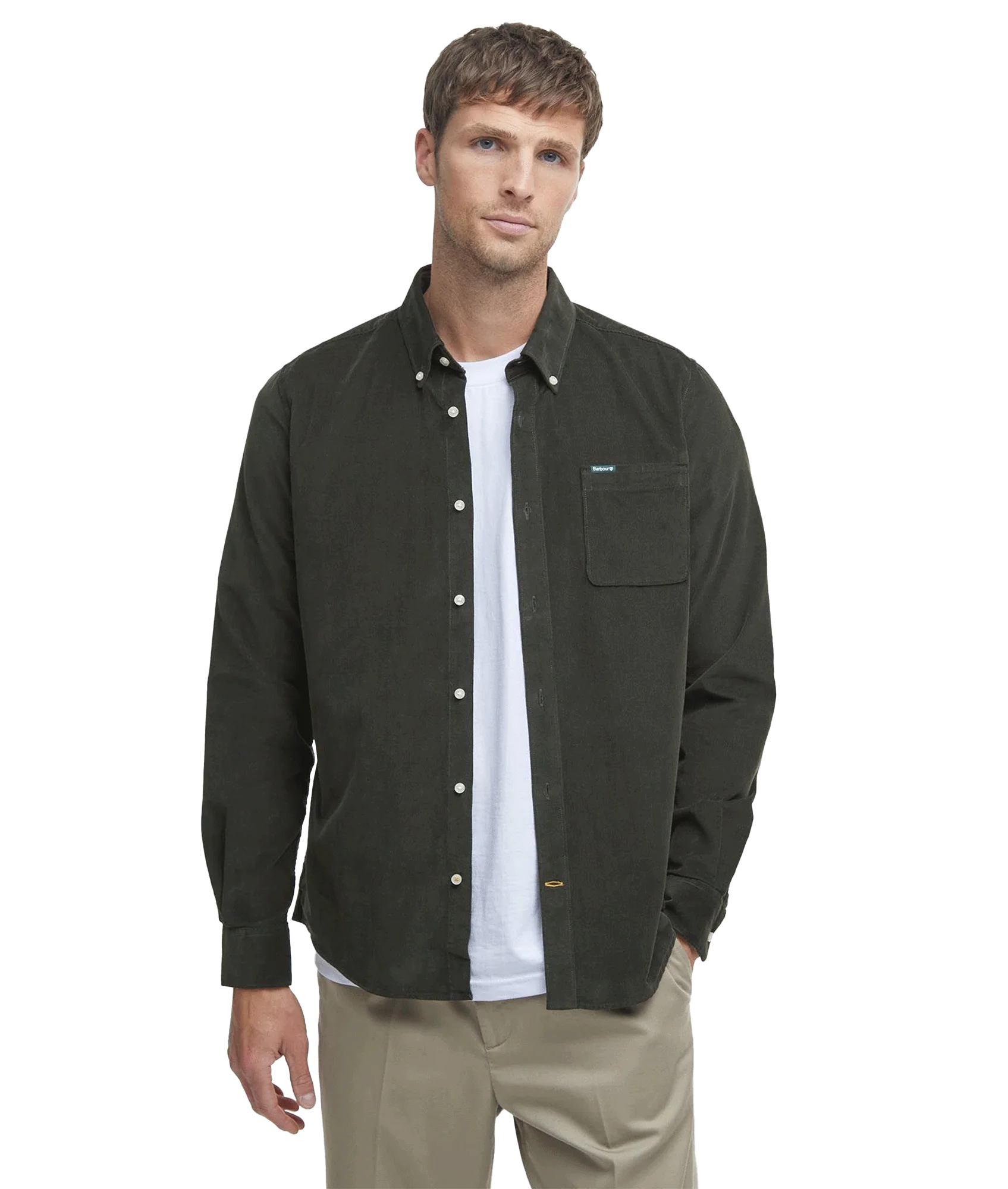 Ramsey Tailored Fit Shirt - Green - Image 4