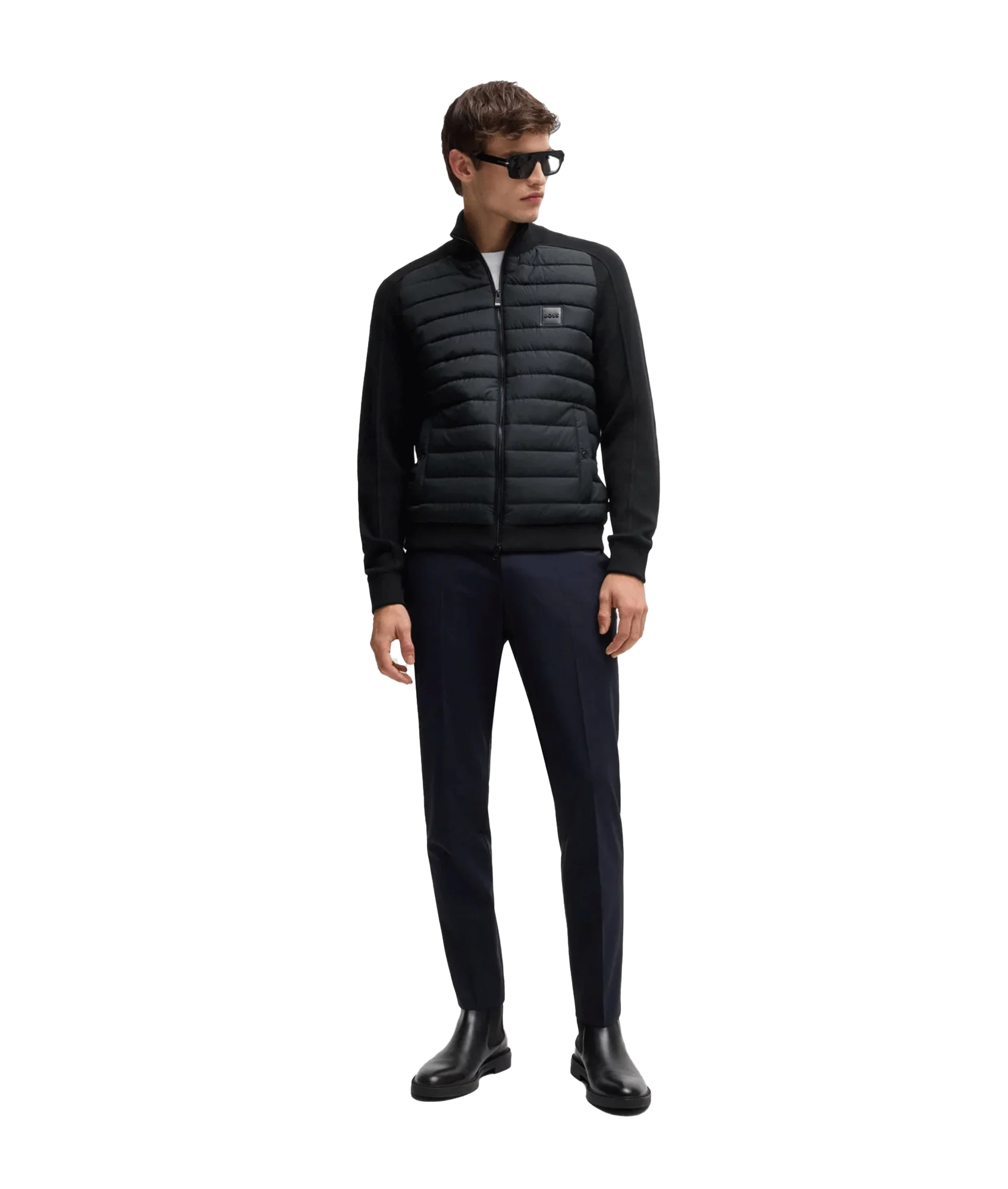 Esfero Zip Up Jacket - Black - Image 3