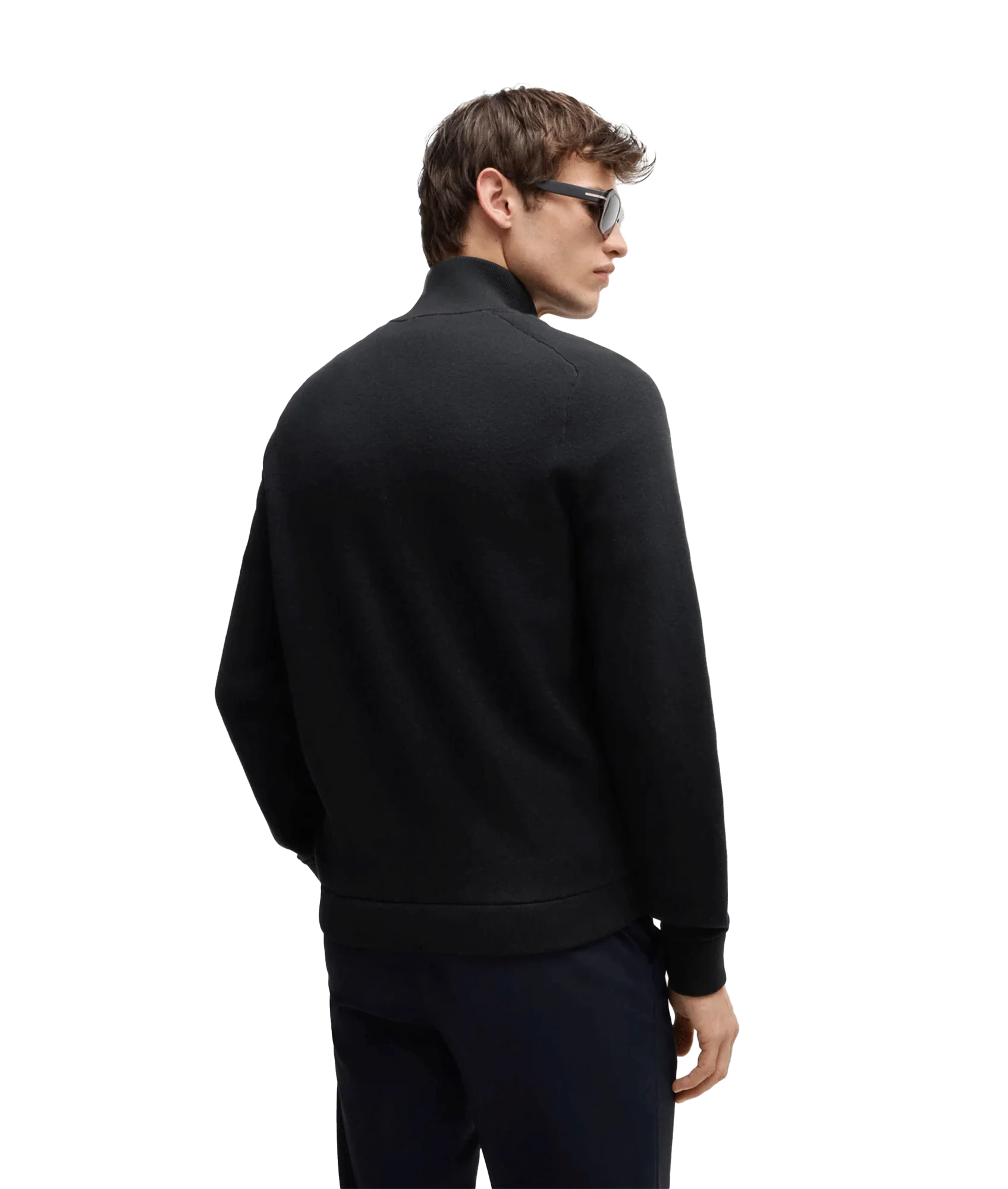 Esfero Zip Up Jacket - Black - Image 5