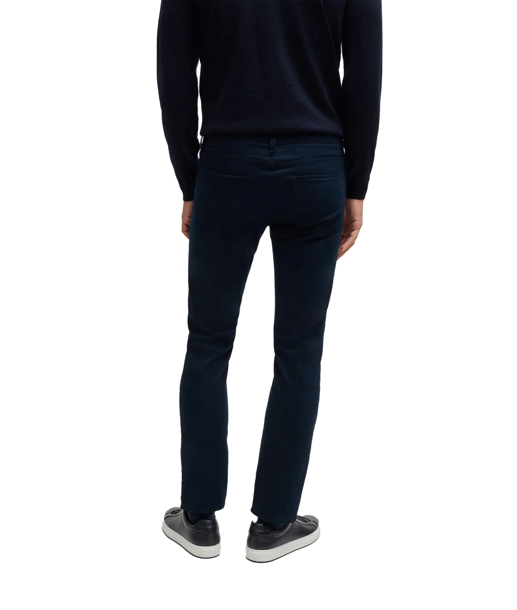 Delaware Slim-fit Trousers - Navy - Image 5