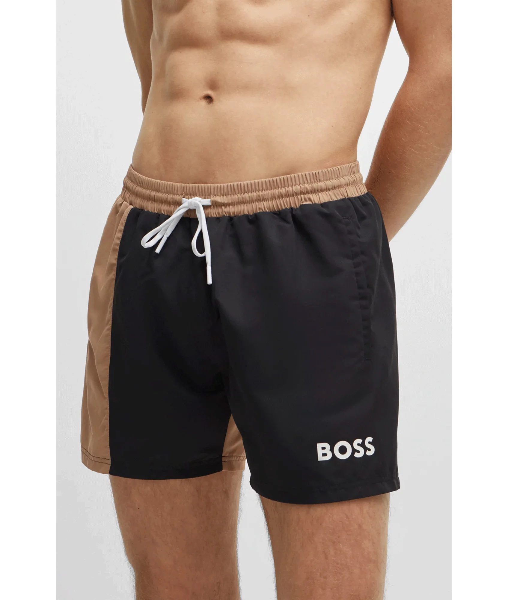 Set of Beach-ball Equipment, Swim Shorts and Bag - Black - Image 4