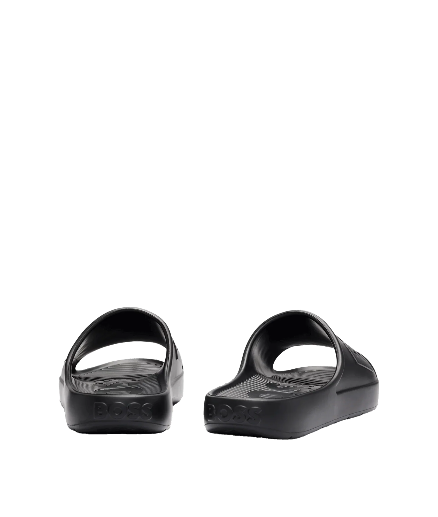 Lightweight Eva Slides With Logo Strap - Black - Image 4
