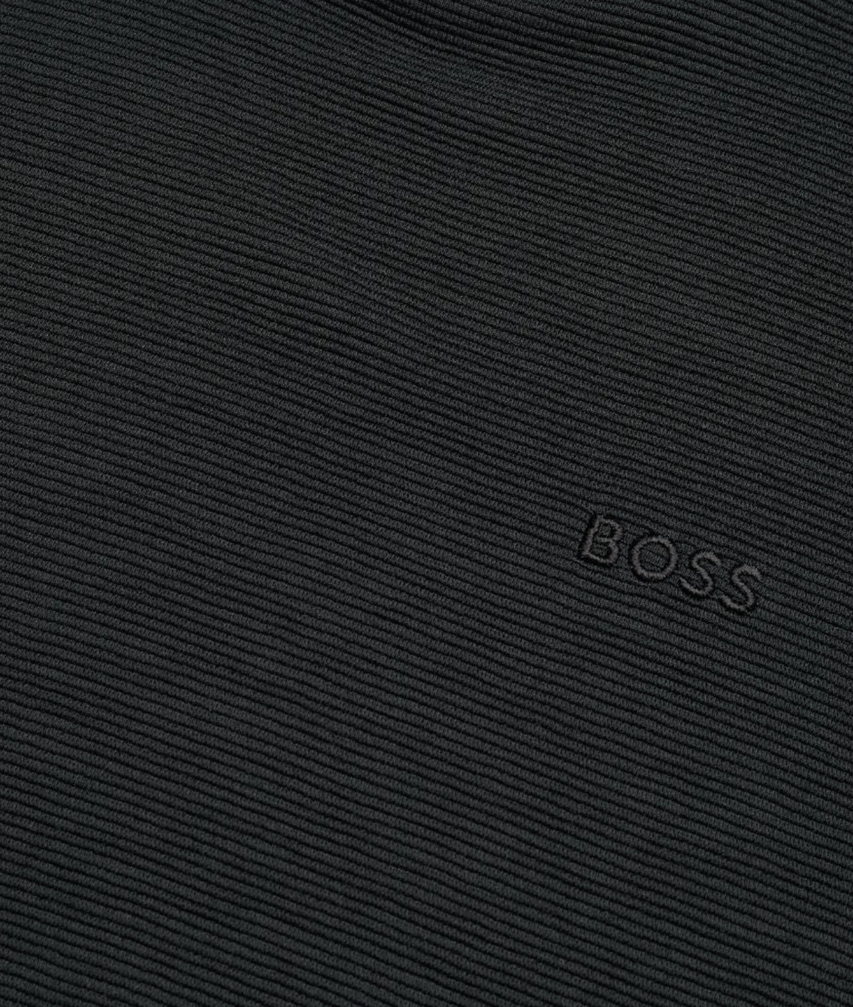 Rib T-Shirt - Black - Image 3