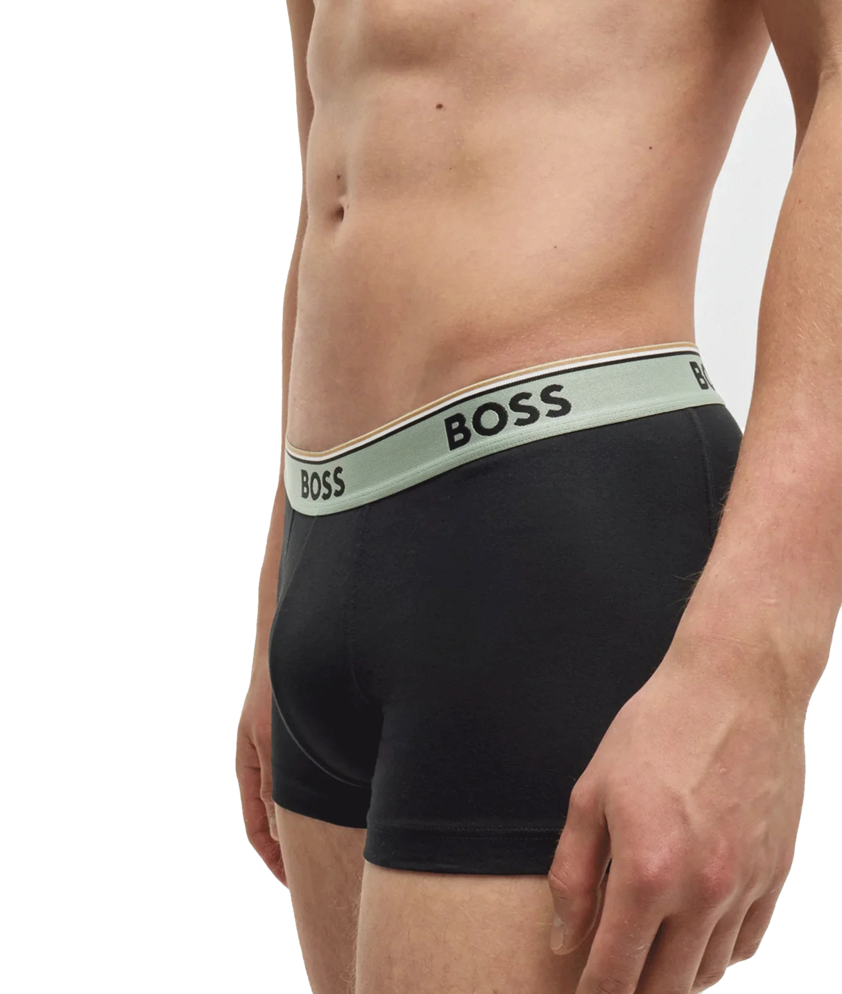 Power Three-pack of Stretch-cotton Trunks - Multi - Image 2