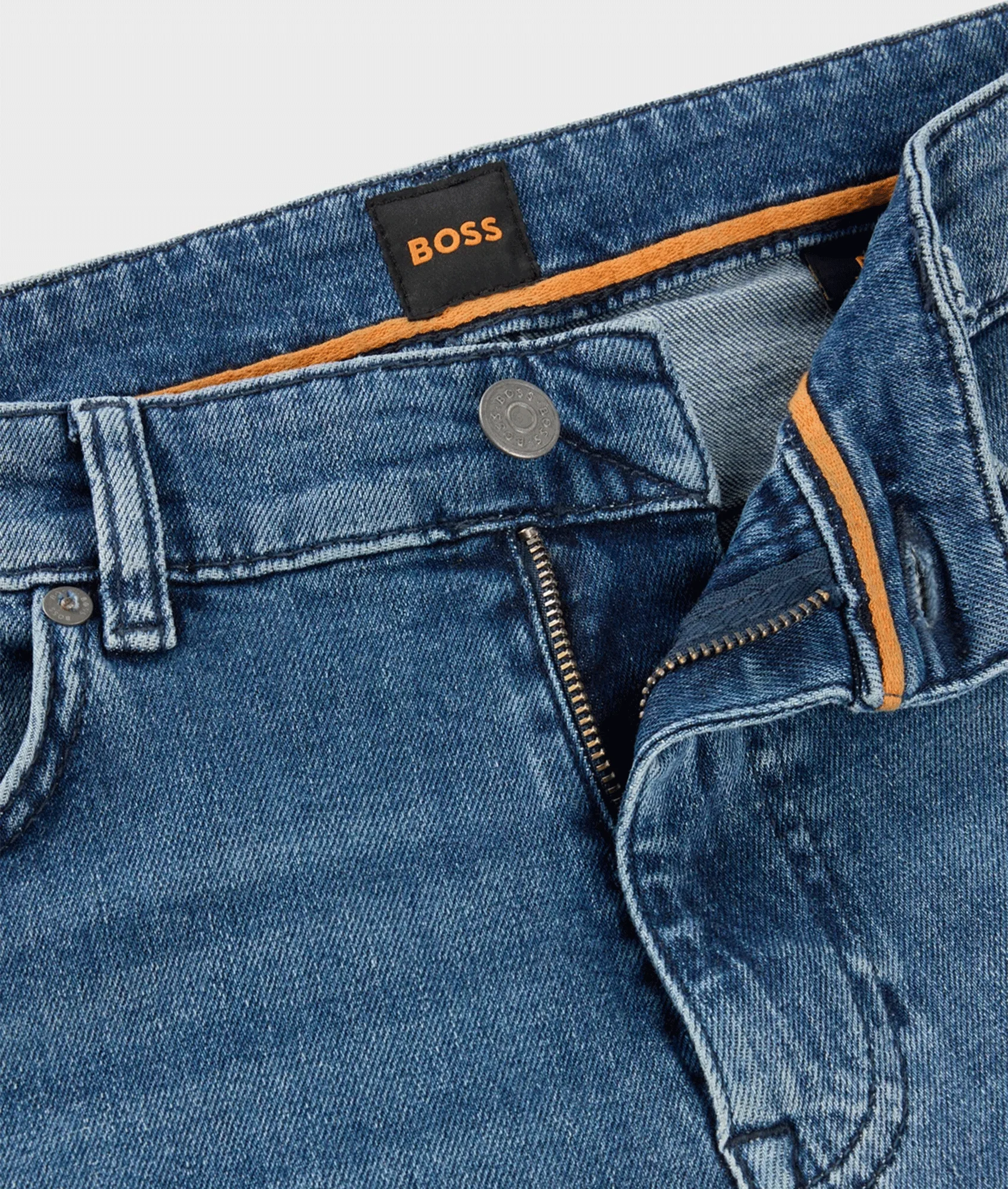 Delaware Slim-fit Jeans Comfort-stretch Denim - Blue - Image 6