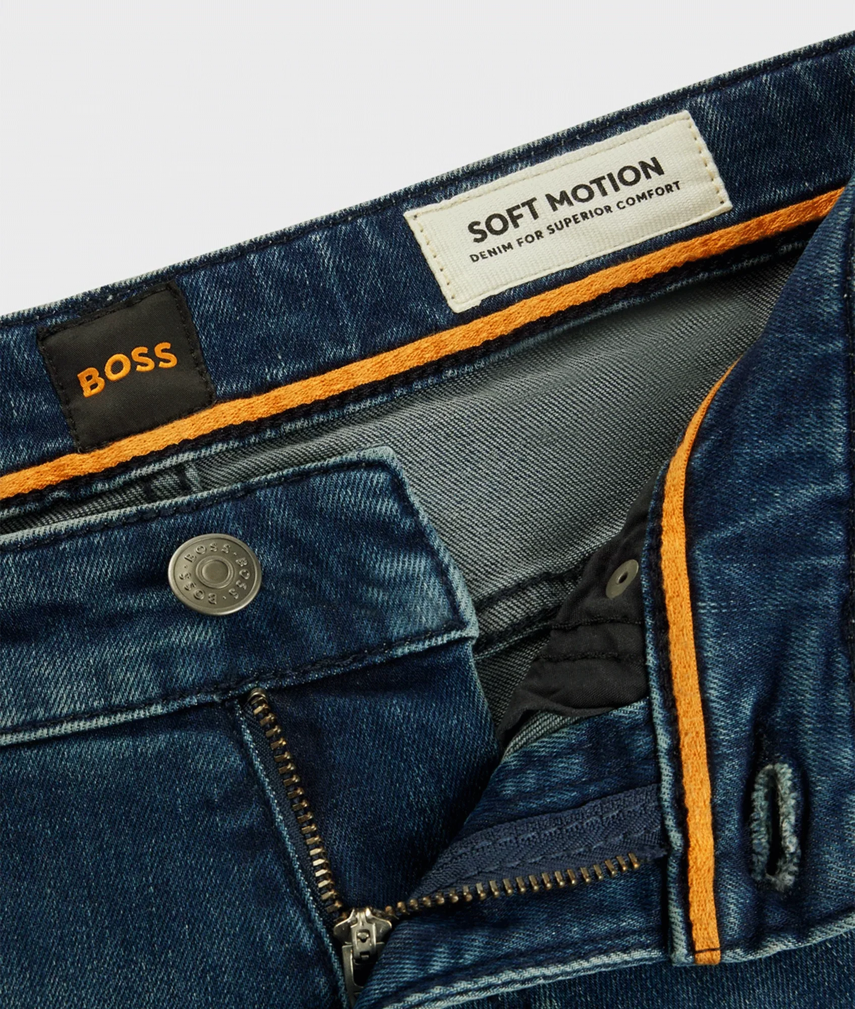 Maine Regular-fit Jeans Soft-motion Denim - Navy - Image 4