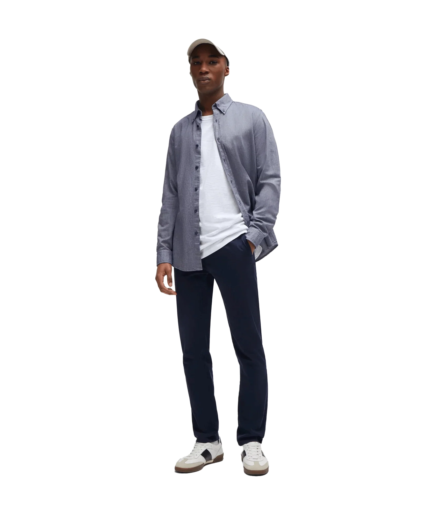 Boss Orange Chino Slim - Navy - Image 2