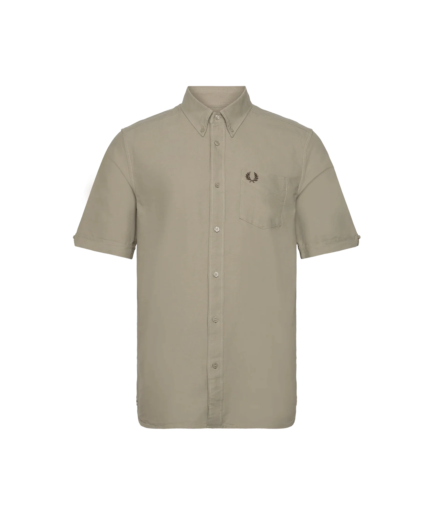 Oxford Shirt Short Sleeved - Grey