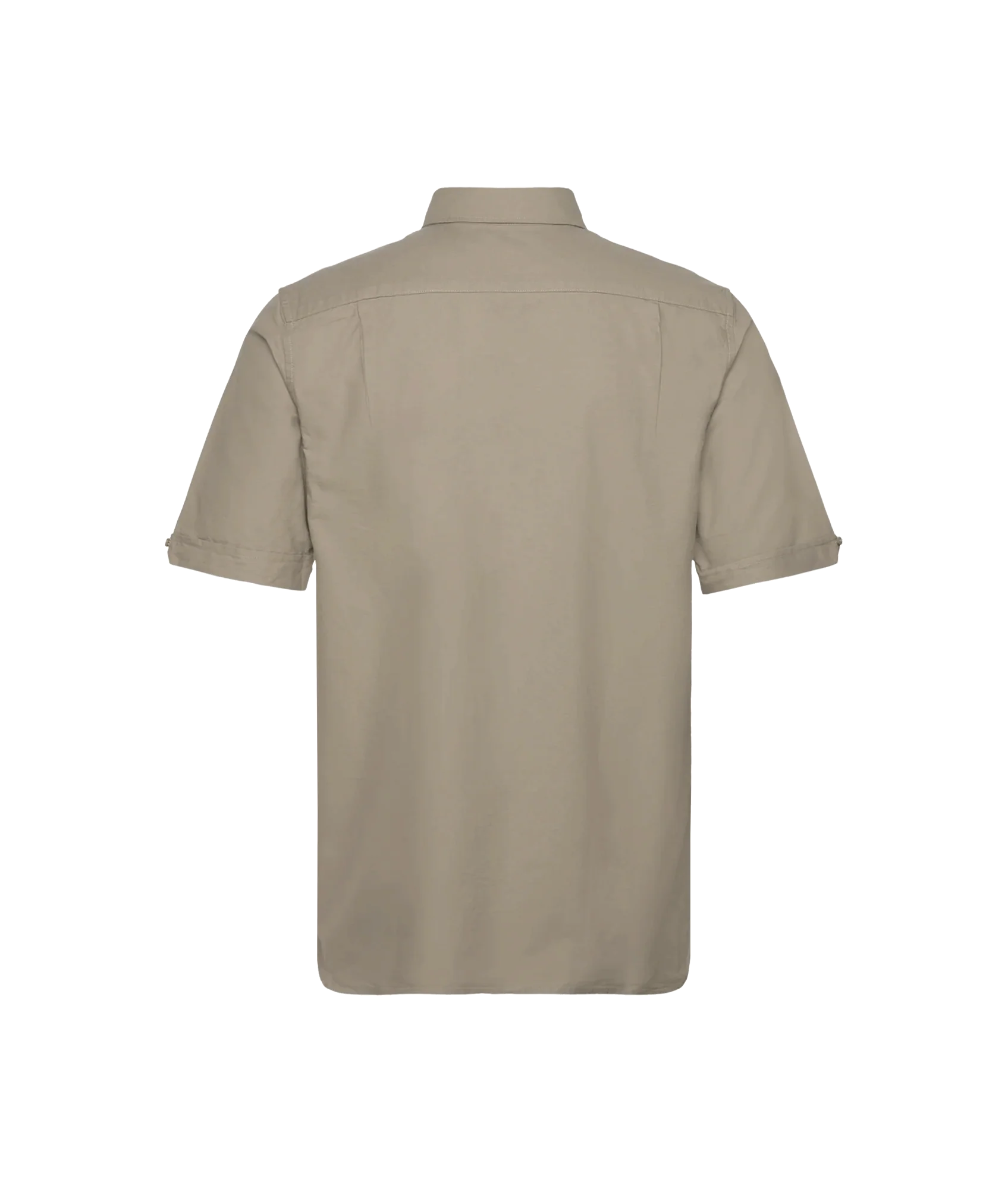 Oxford Shirt Short Sleeved - Grey - Image 2