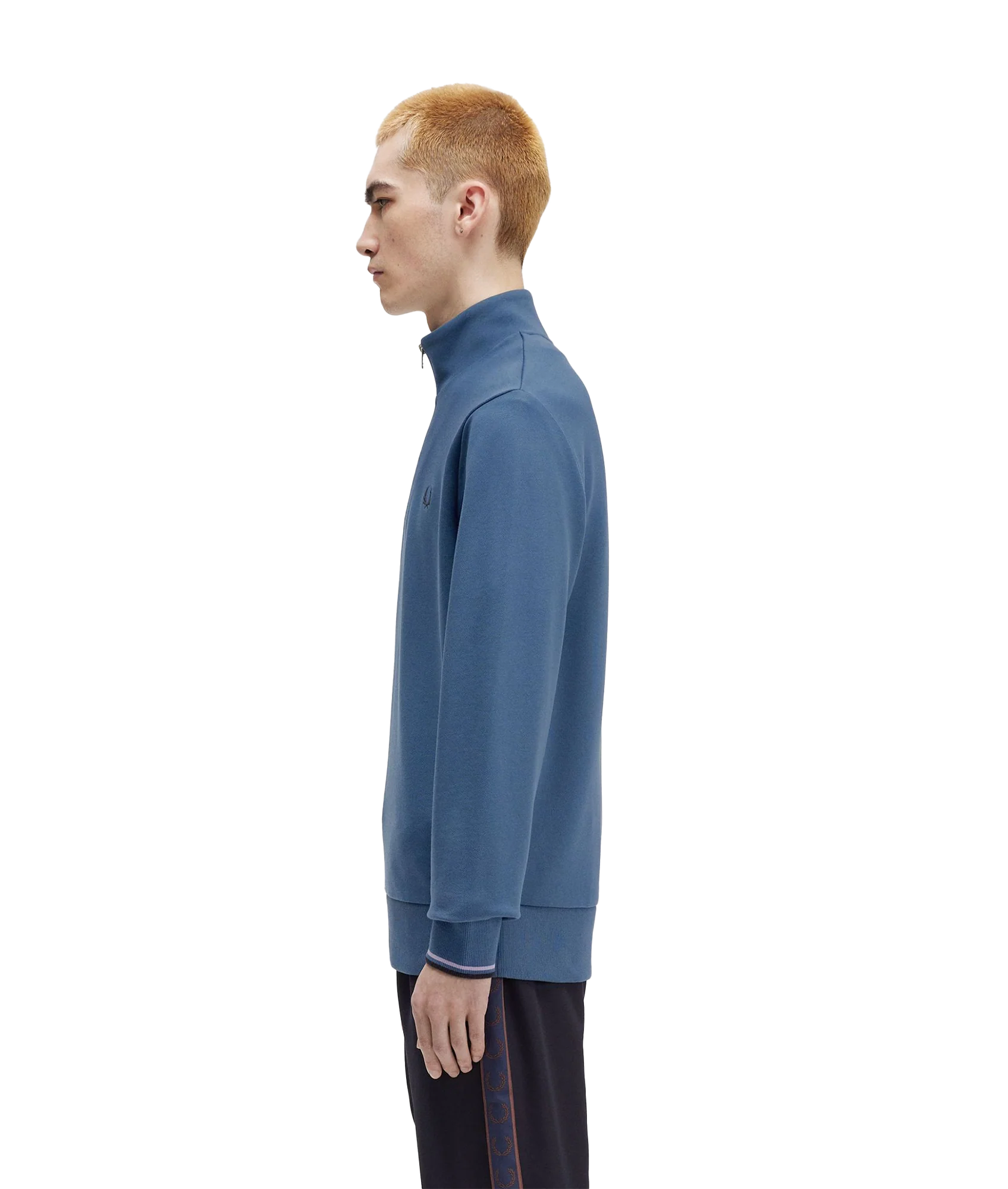 Half-Zip Sweatshirt - Blue - Image 3