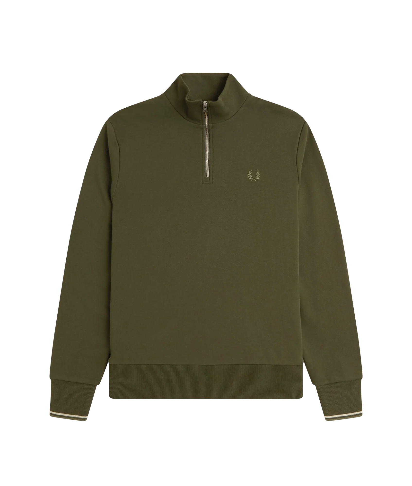 Half-Zip Sweatshirt - Green
