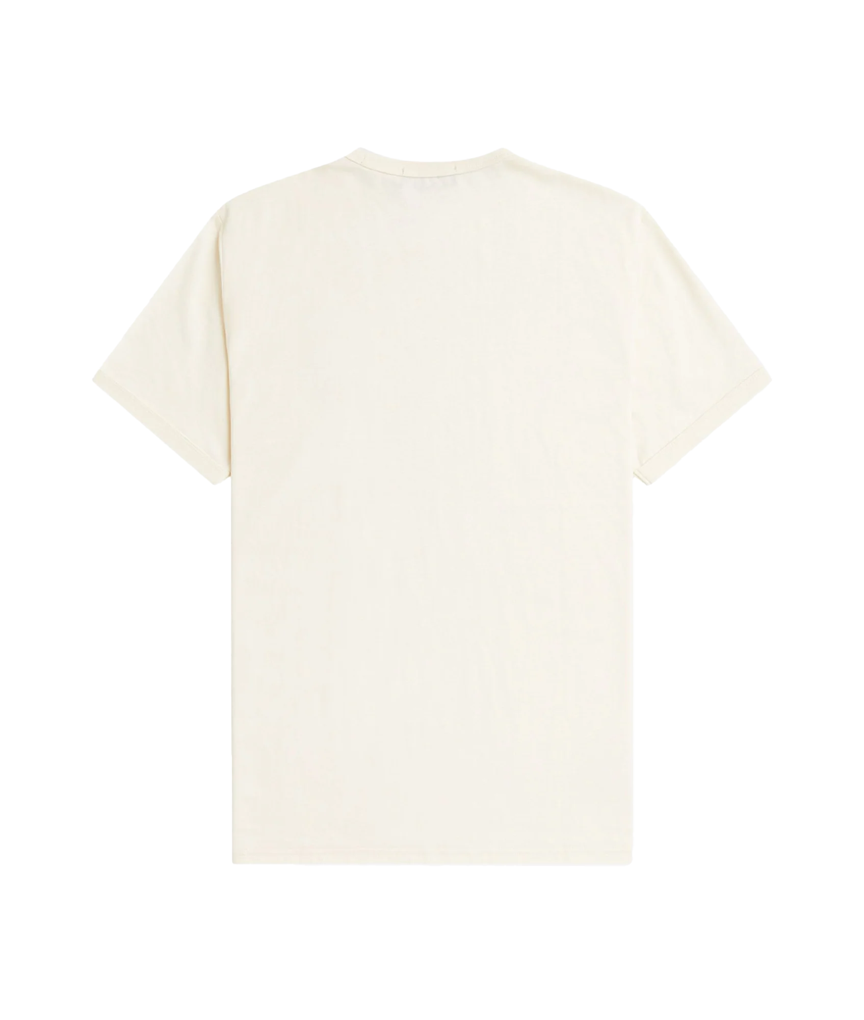 Ringer T-Shirt - Cream - Image 5