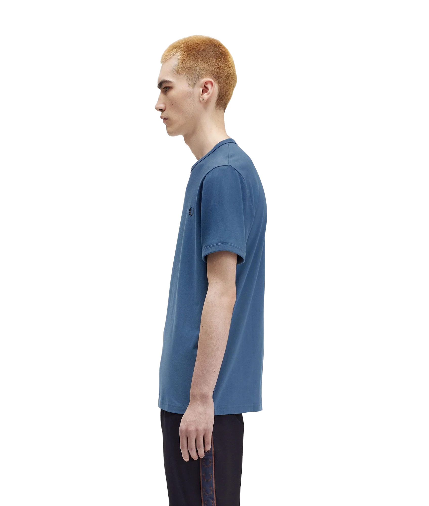 Ringer T-Shirt - Blue - Image 4