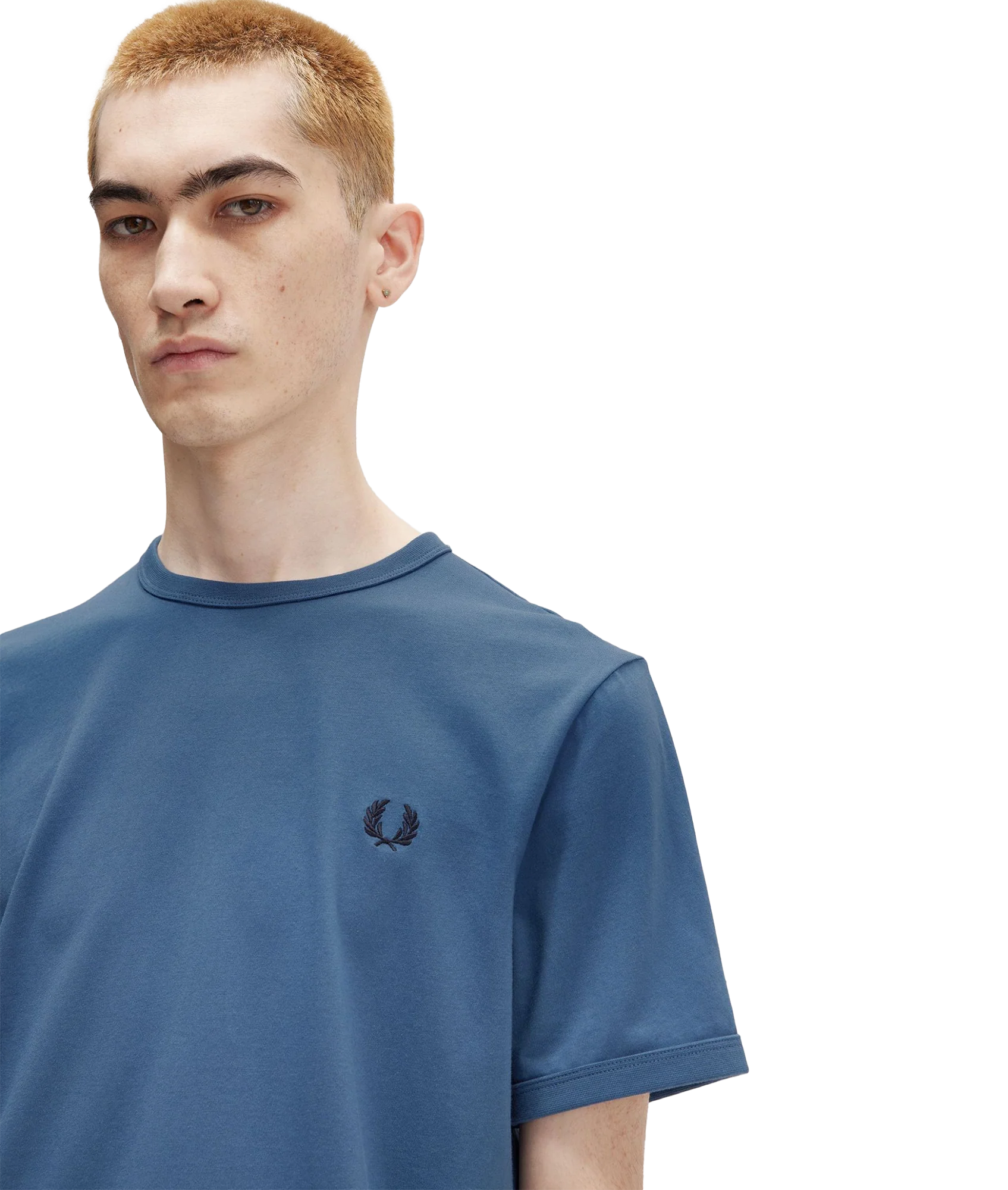 Ringer T-Shirt - Blue - Image 5