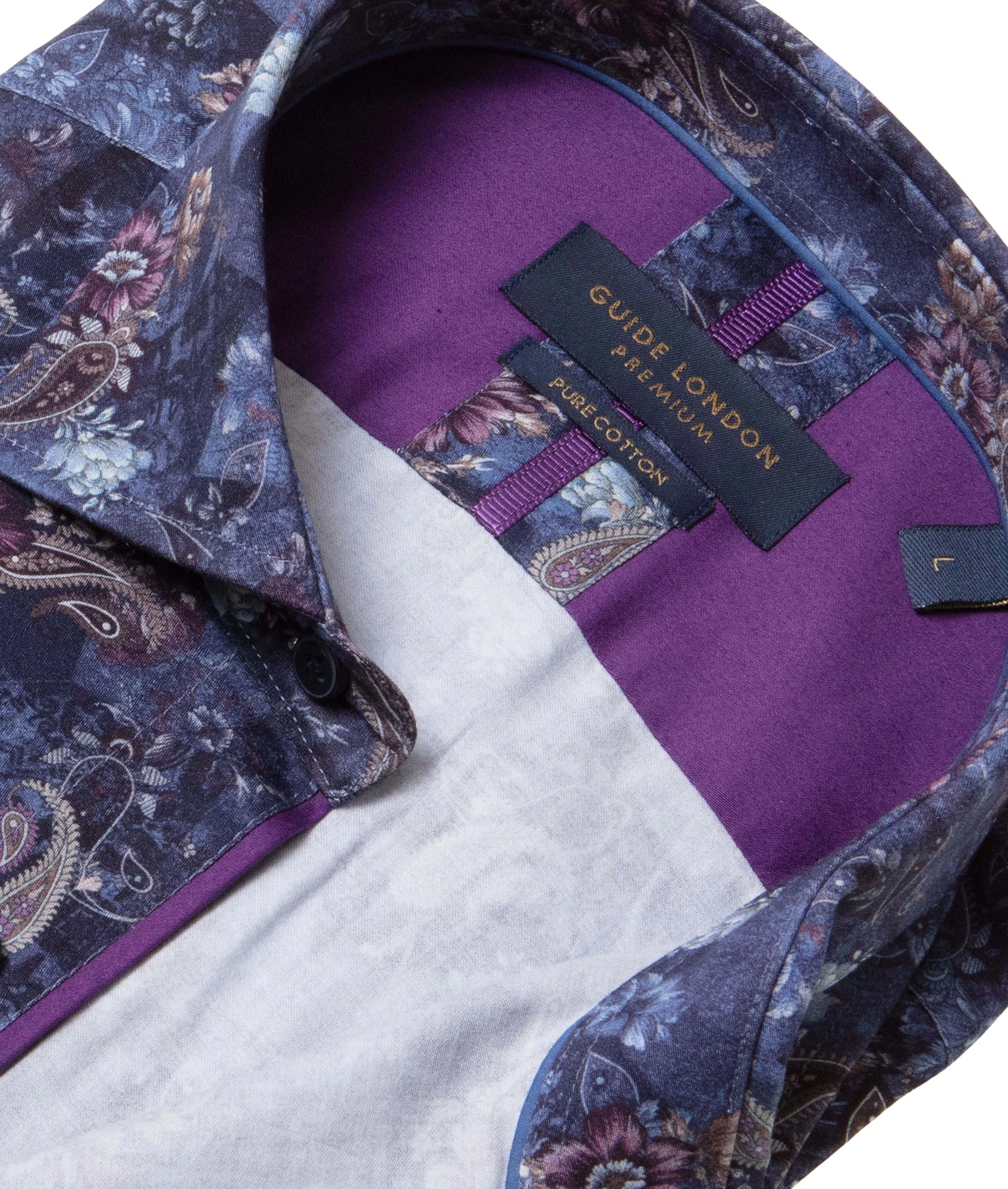 Paisley Floral Long Sleeve Shirt - Multi - Image 2