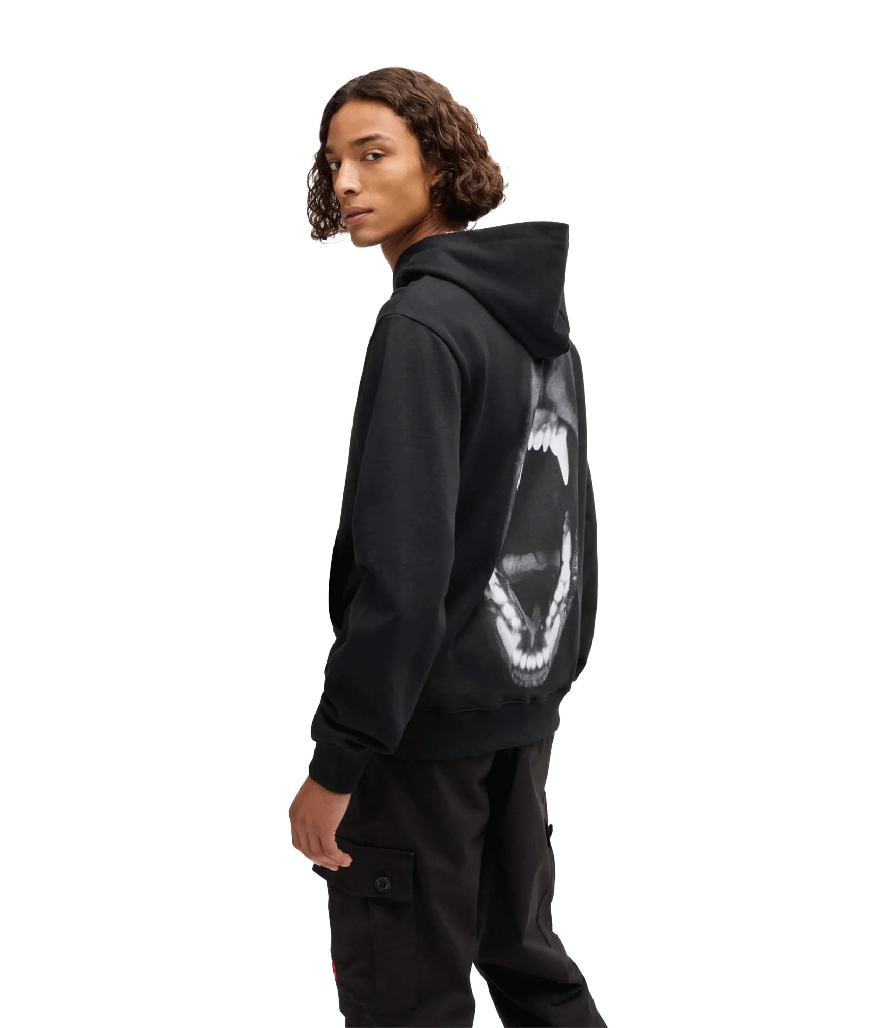 Dartchon Regular-fit Hoodie - Black - Image 5