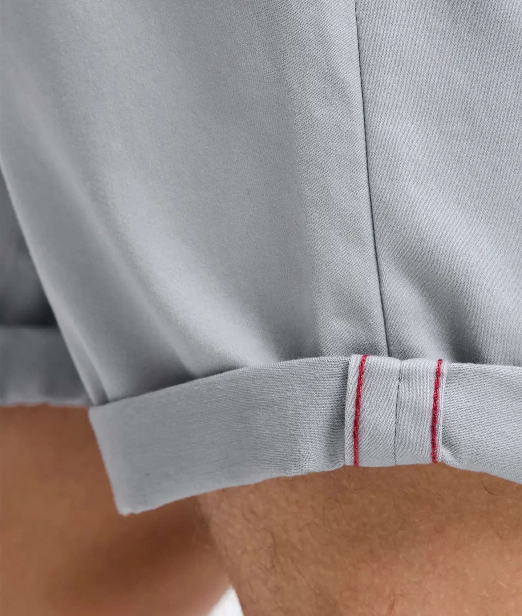Regular Fit Chino Shorts - Grey - Image 4