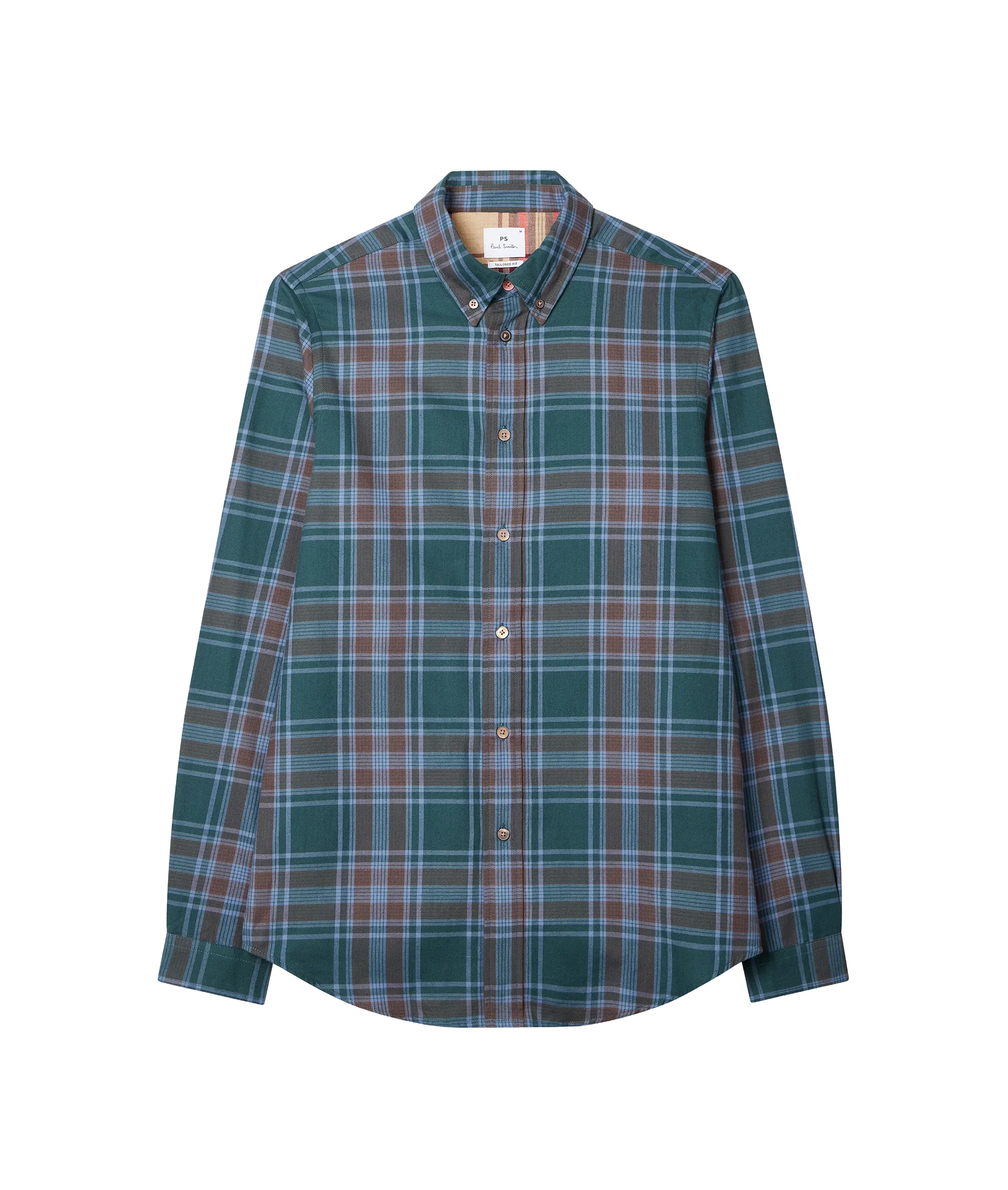 Mens Ls Tailored Fit Shirt Bd Col