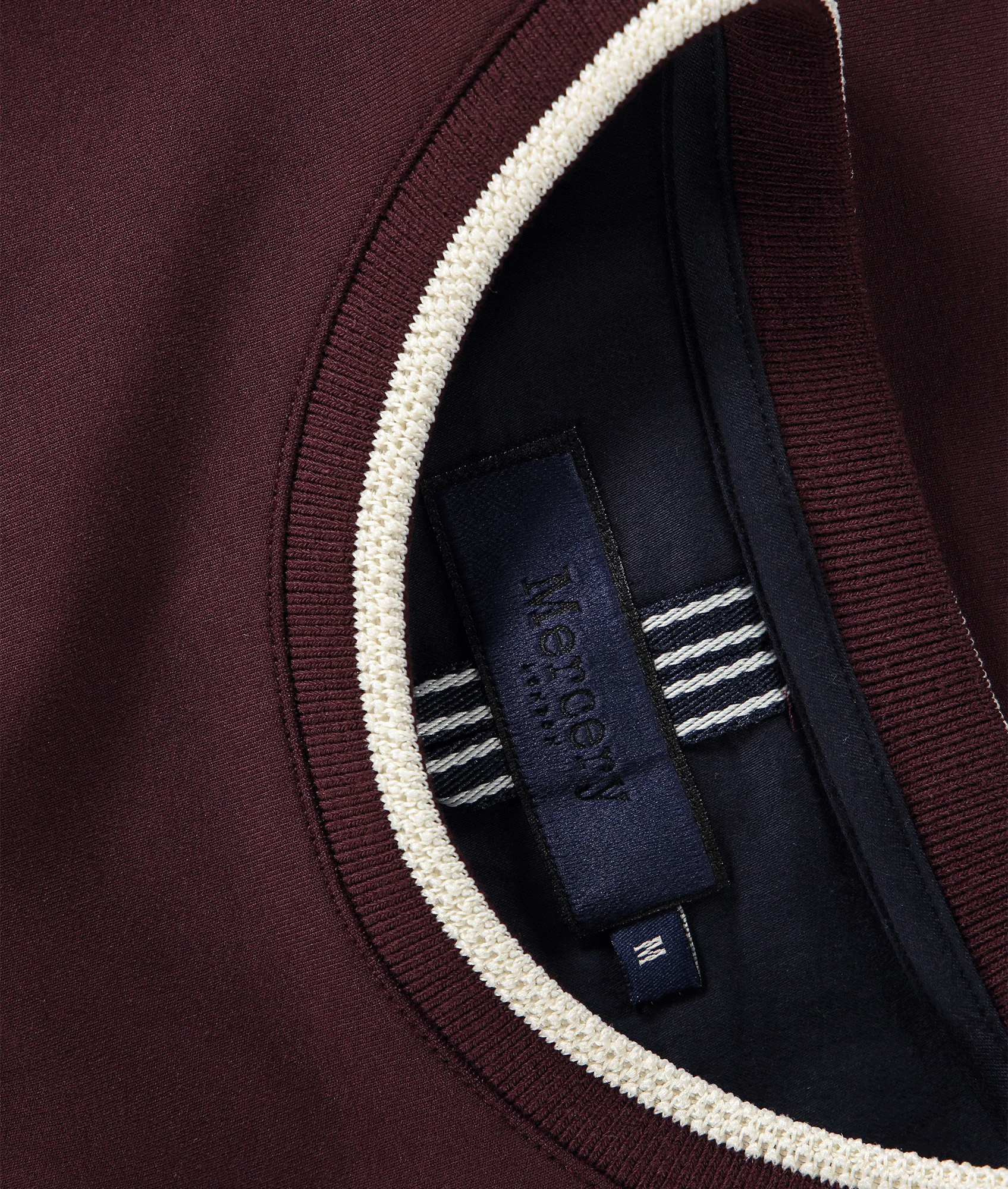 Alrec Crew Neck Lux Jersey Sweat - Red - Image 3