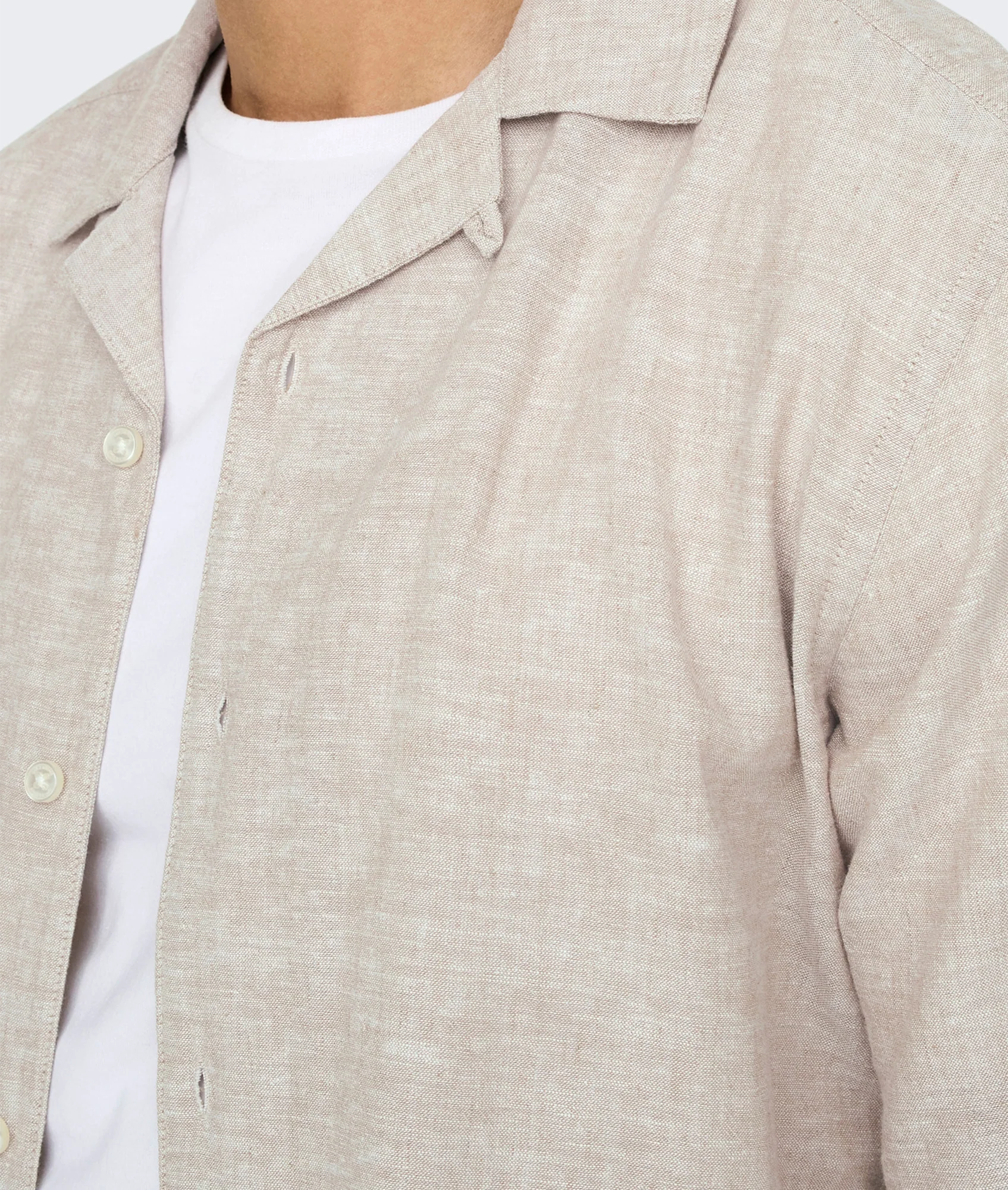 Caiden Shirt - Beige - Image 7