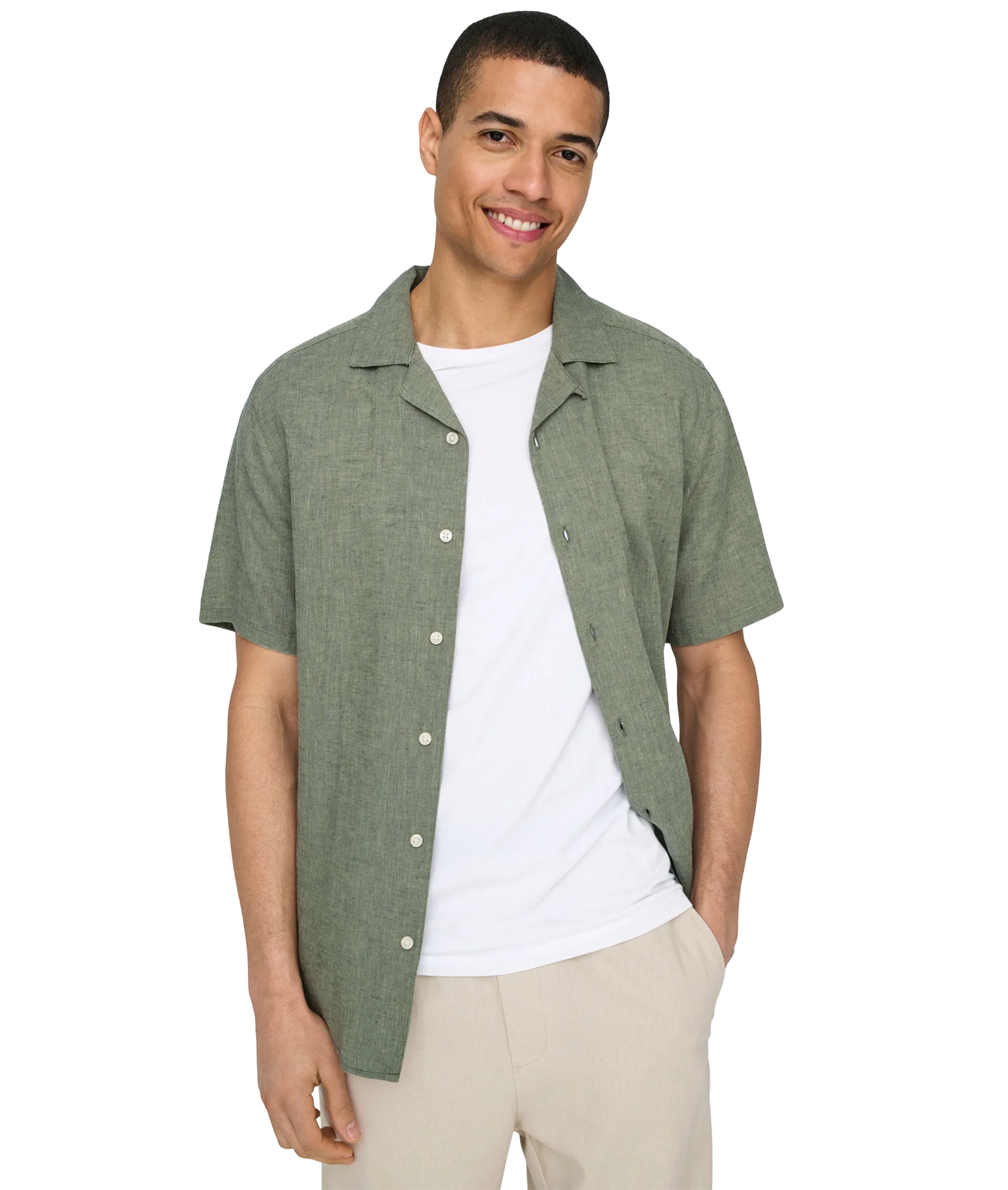Caiden Shirt - Green - Image 6