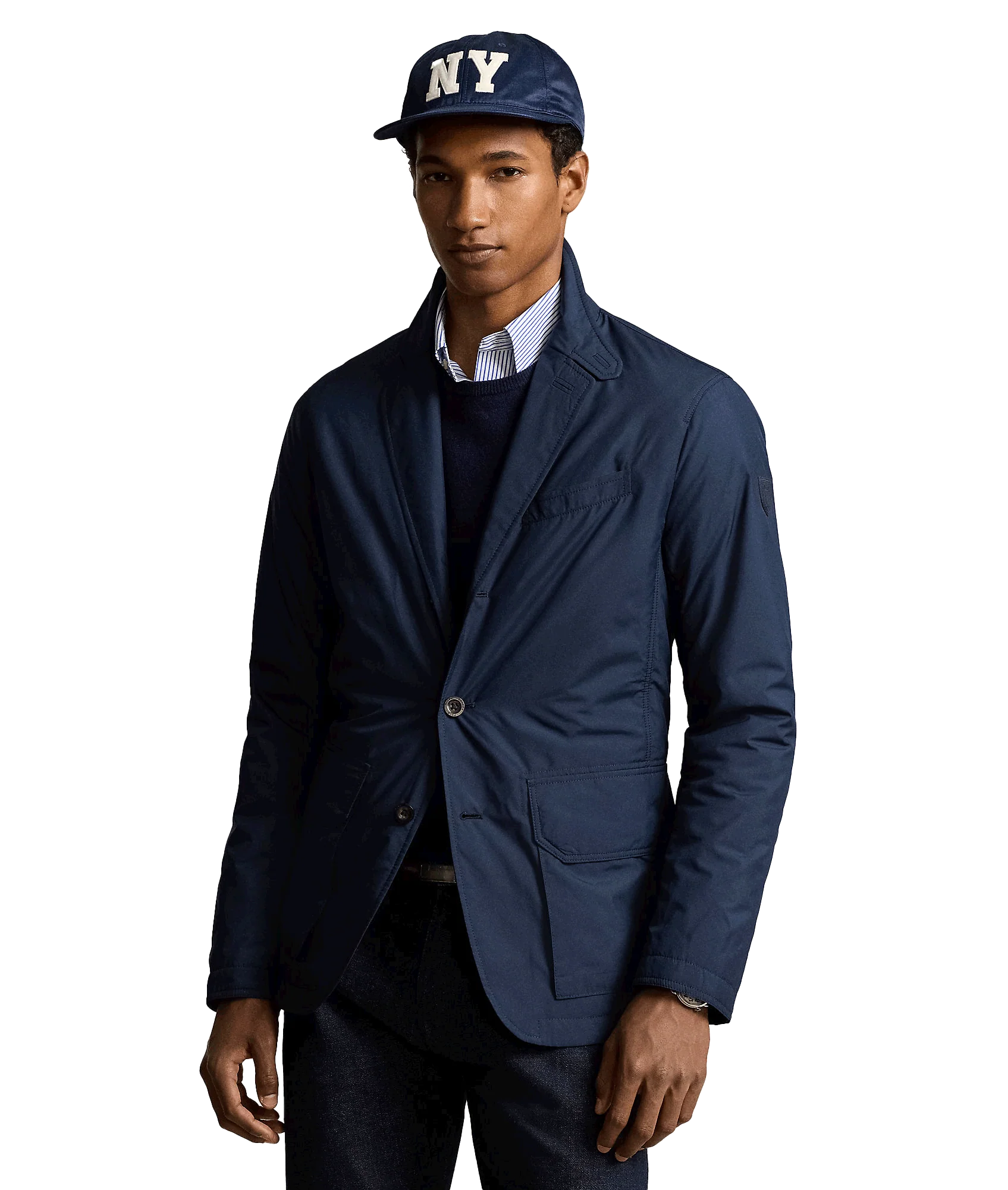 Packable Jacket - Navy - Image 2