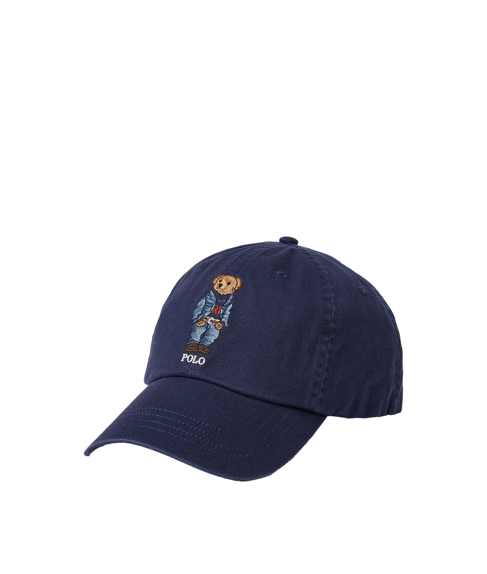 Polo Bear Twill Ball Cap - Navy