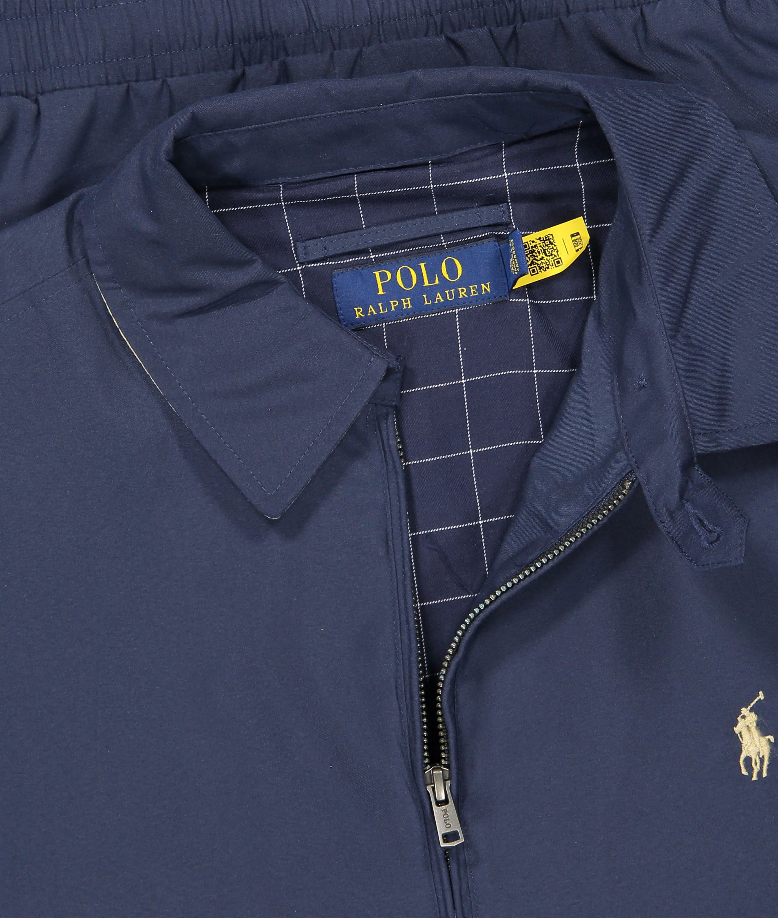 Windbreaker Harrington Jacket - Navy - Image 3