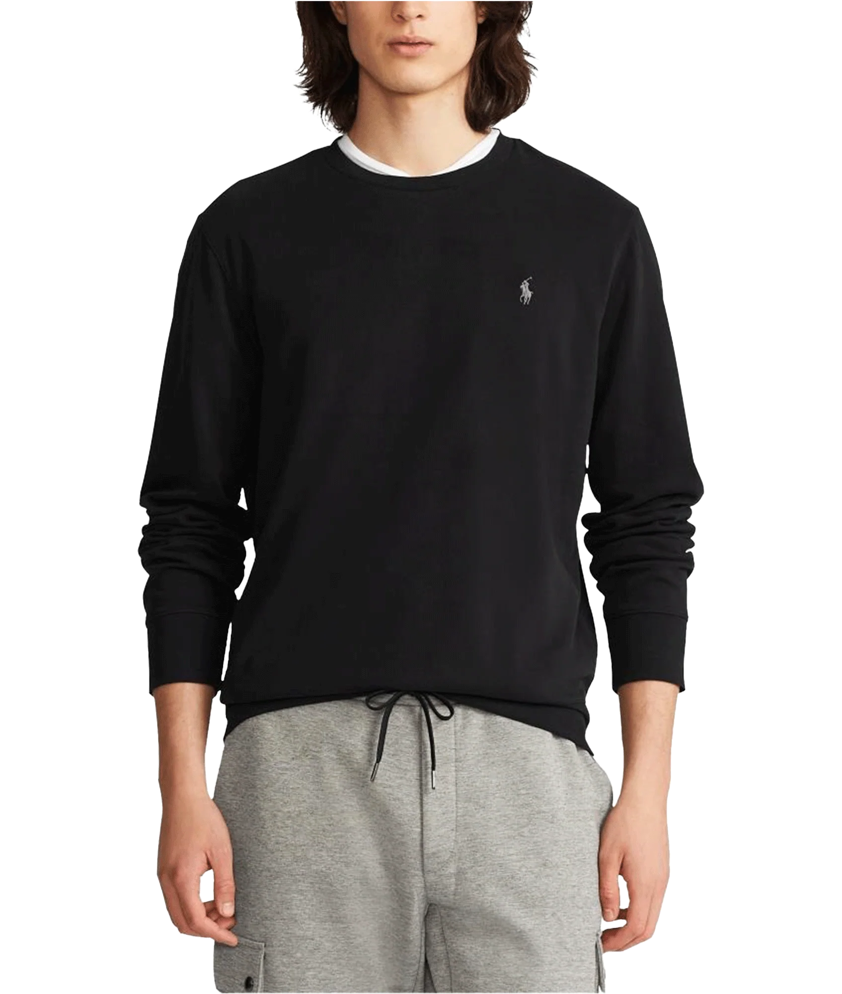 Jersey Pullover - Black - Image 2
