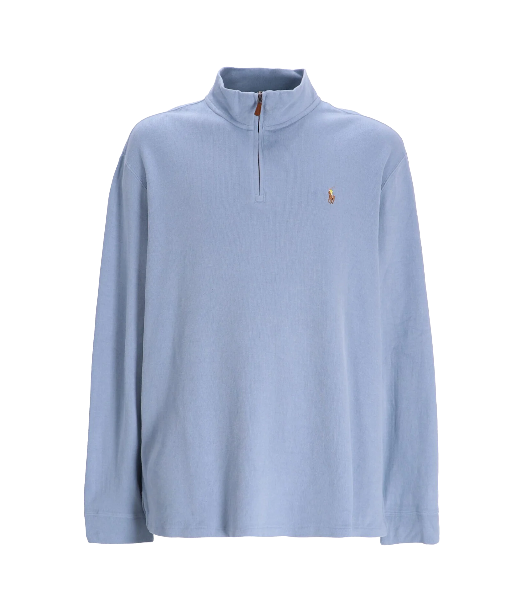 Estate-rib Quarter-zip Pullover - Blue