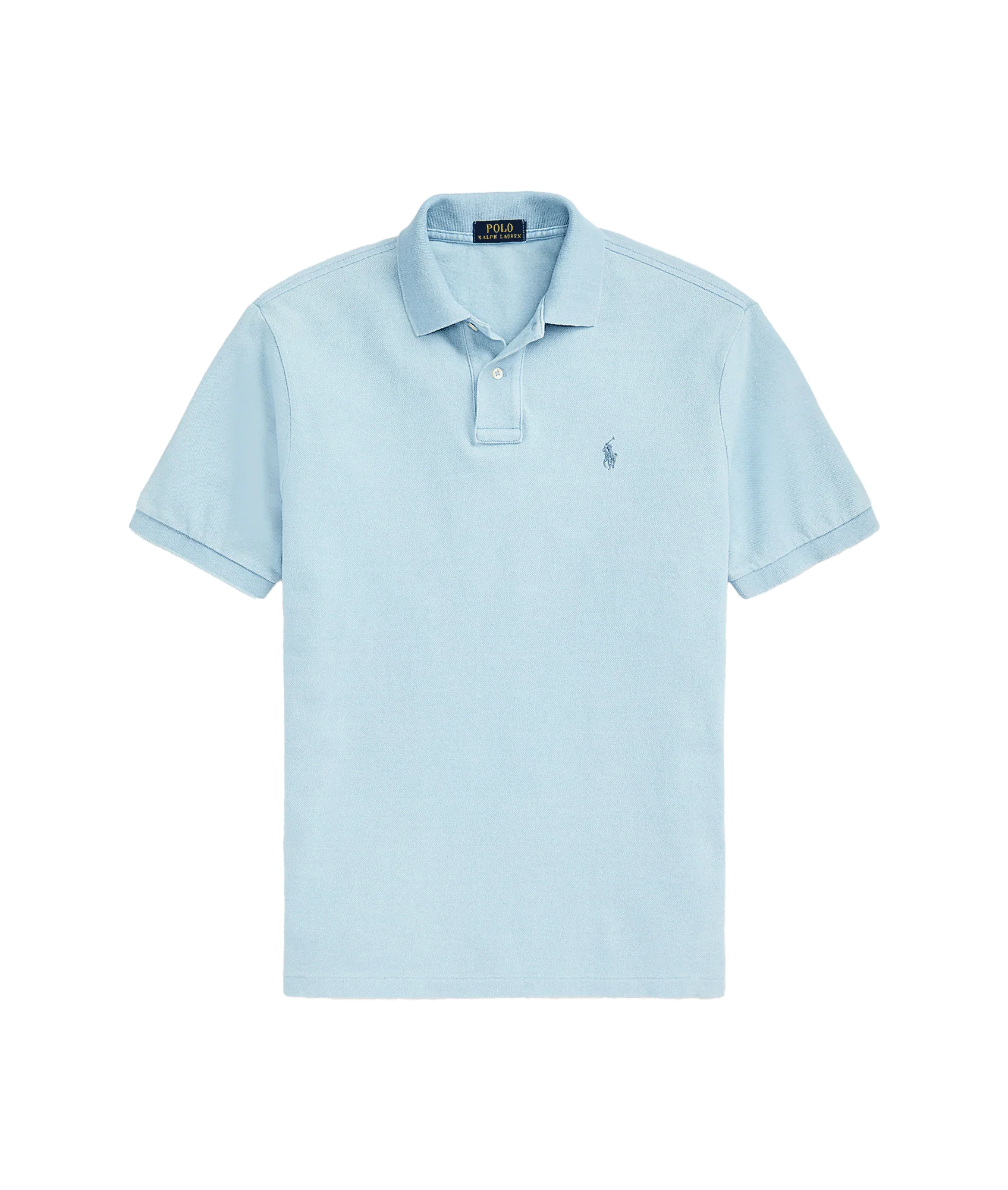 The Iconic Mesh Polo Shirt Indigo - Blue