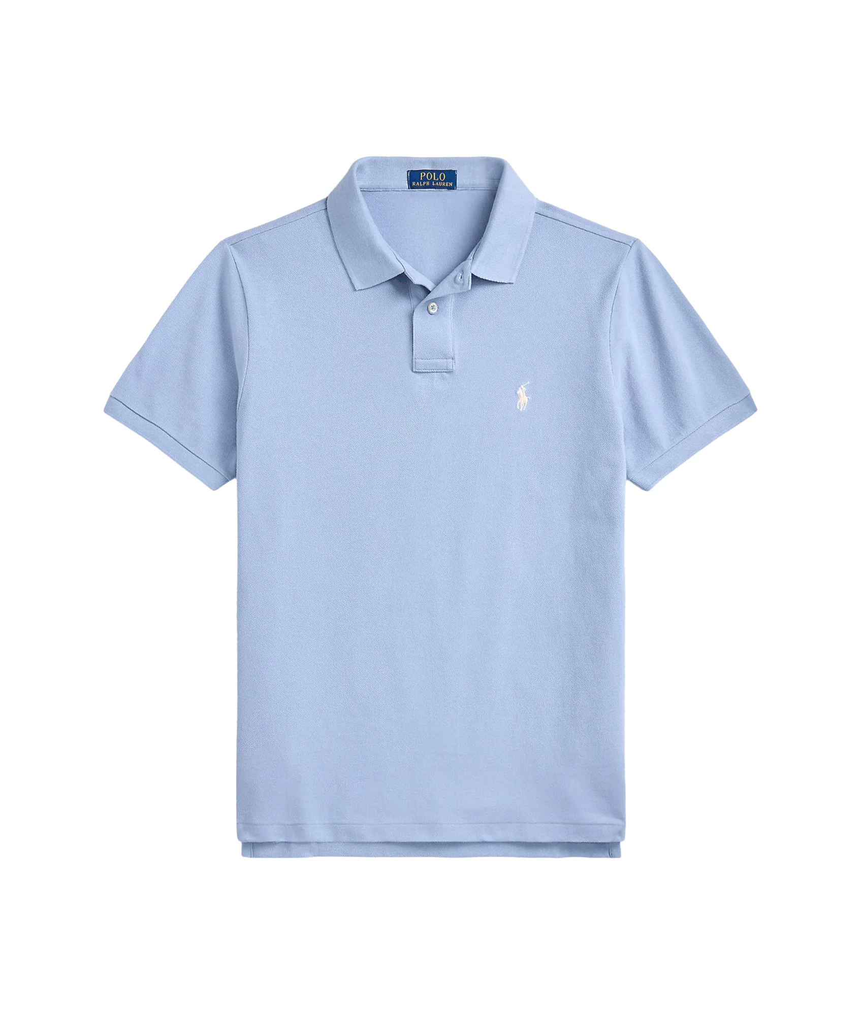 The Iconic Mesh Polo Shirt Vessel - Blue
