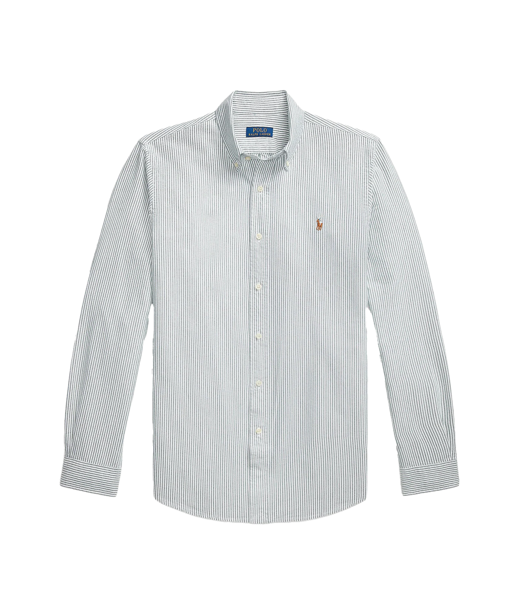 Custom Fit Striped Oxford Shirt - Multi