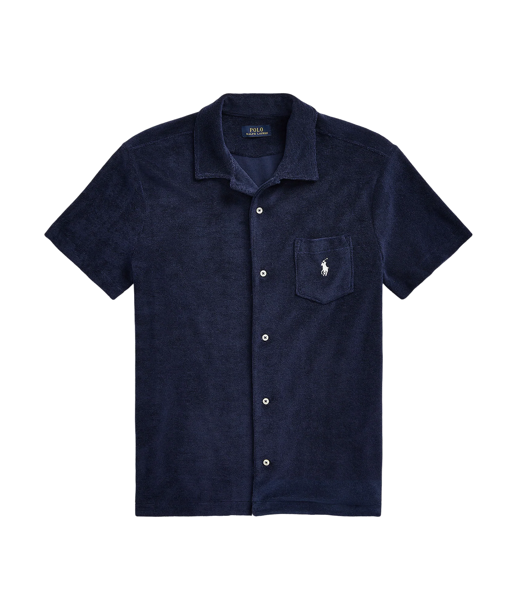 Terry Camp Shirt - Navy