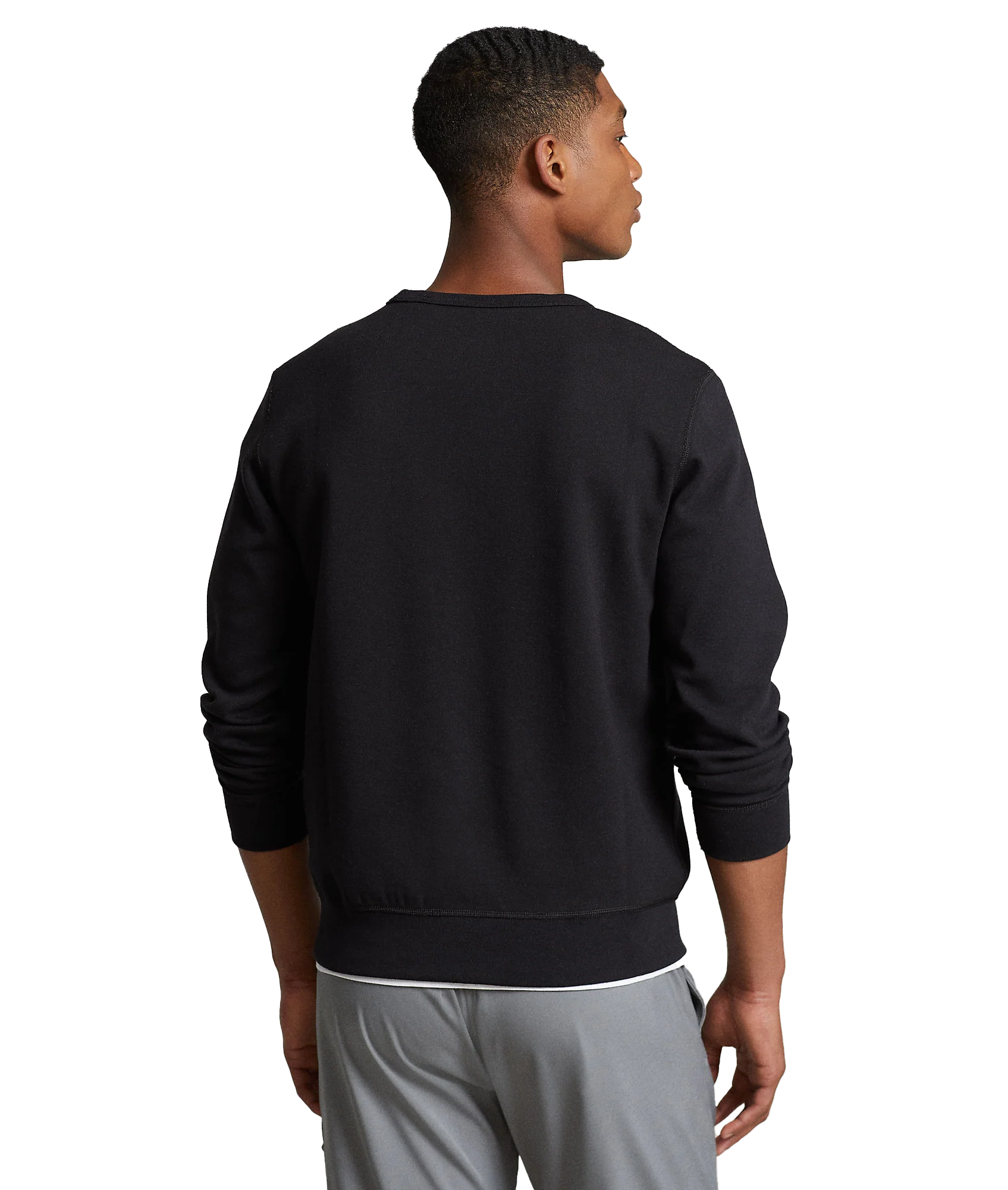 Double-knit Sweatshirt - Black - Image 5