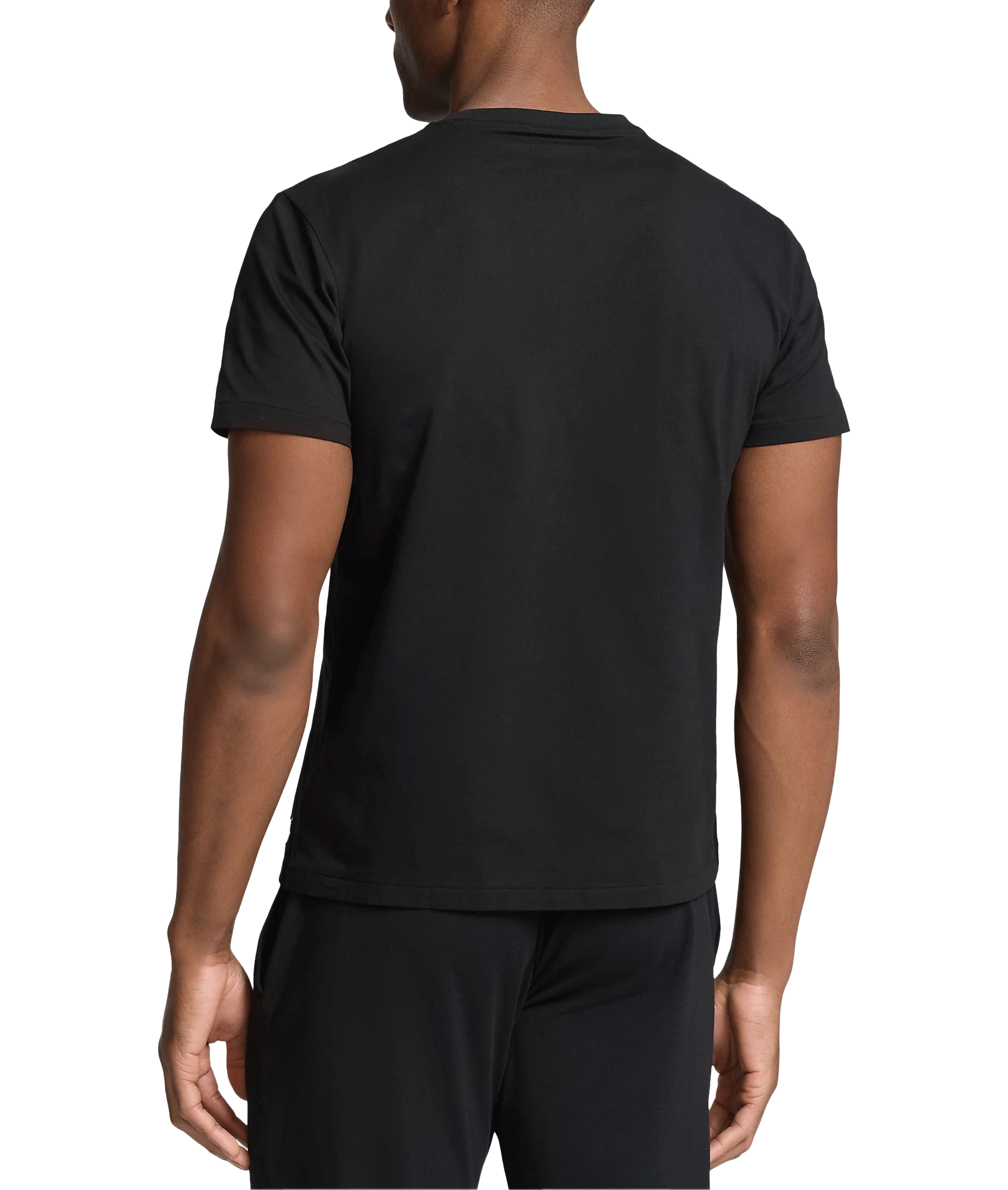 Logo Cotton Jersey Sleep Shirt - Black - Image 4