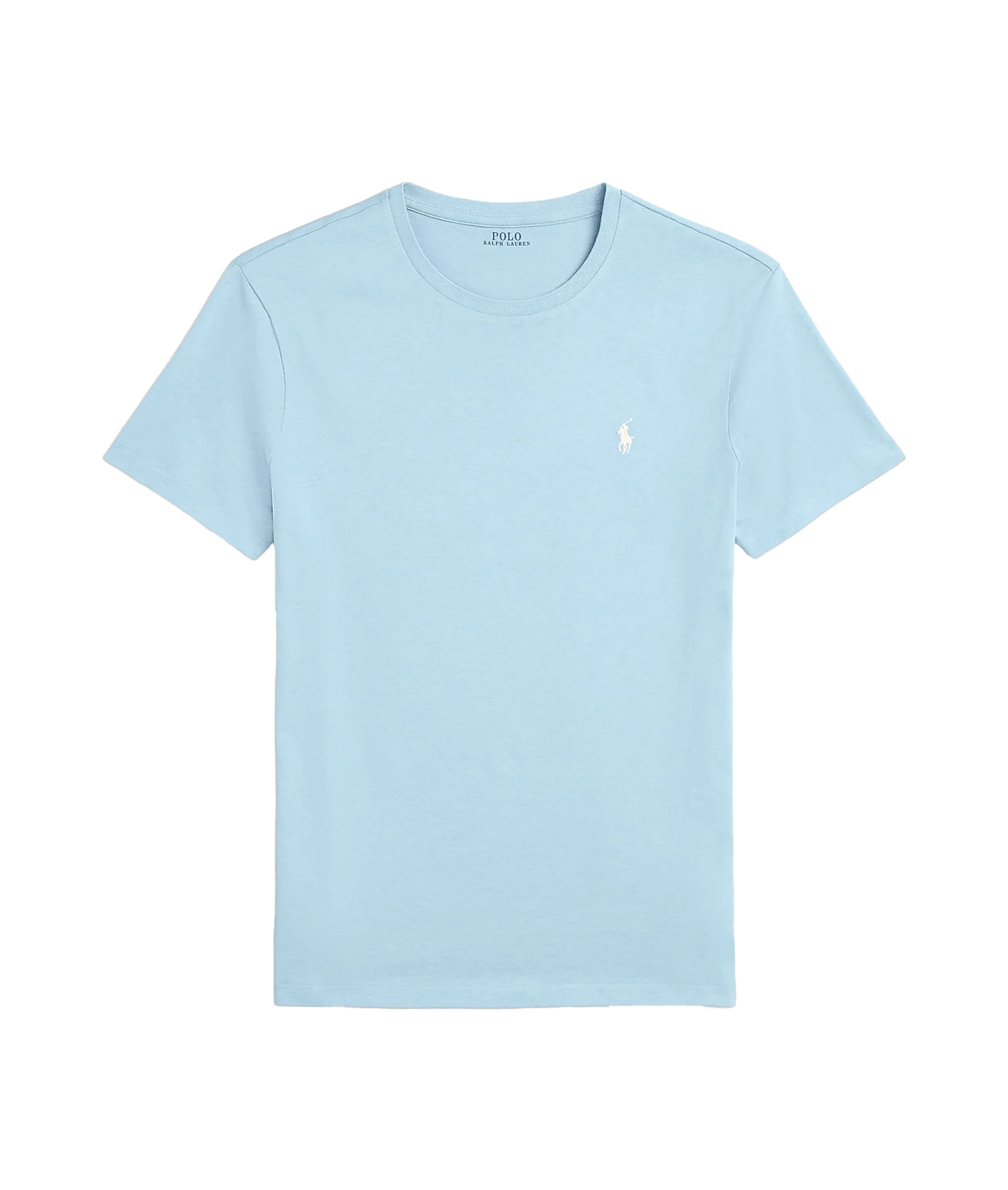 Custom Slim Fit Jersey Crewneck T-shirt - Blue