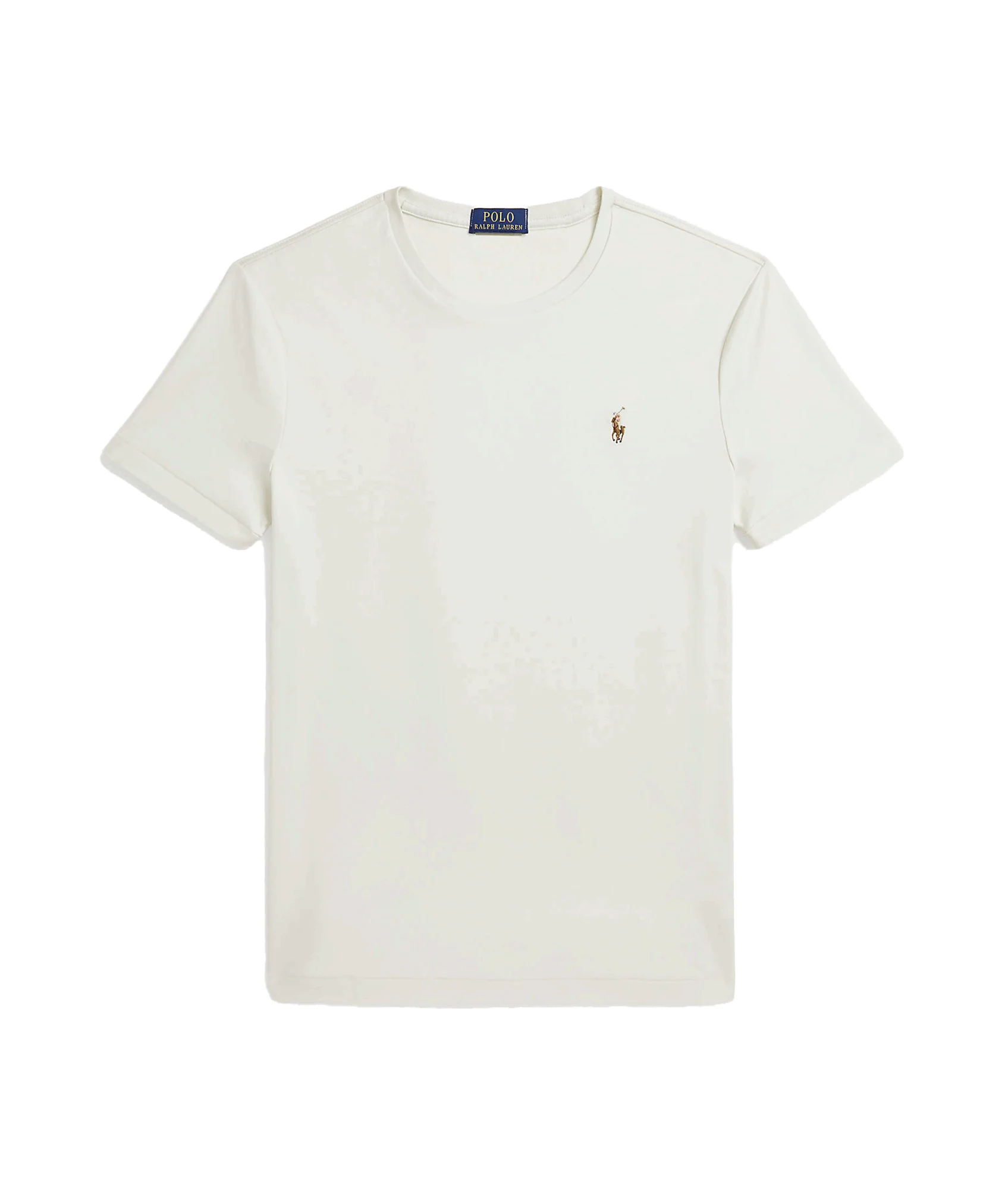 Custom Slim Fit Soft Cotton T-shirt - Cream