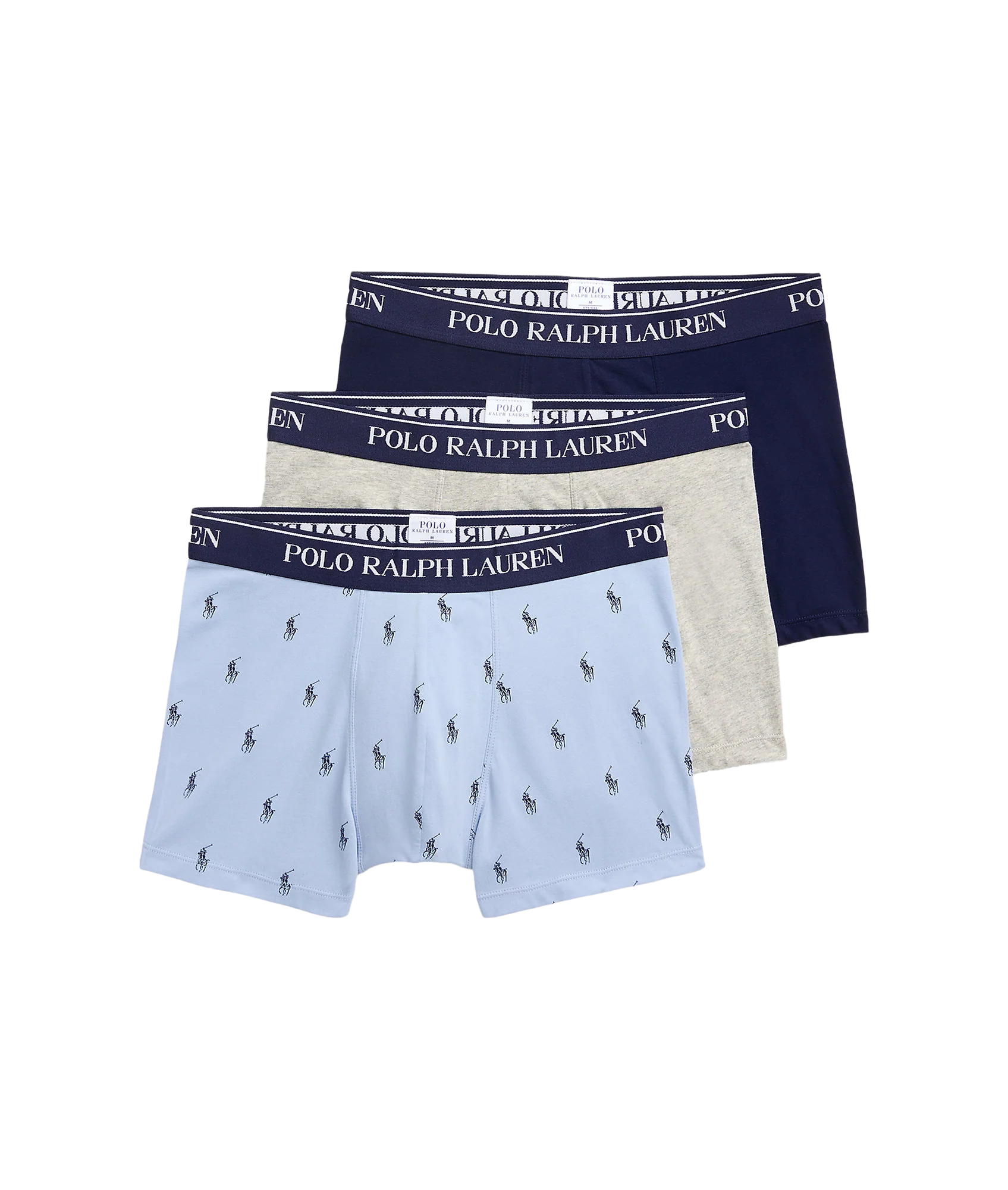Classic Stretch-cotton Trunk 3-pack - Multi