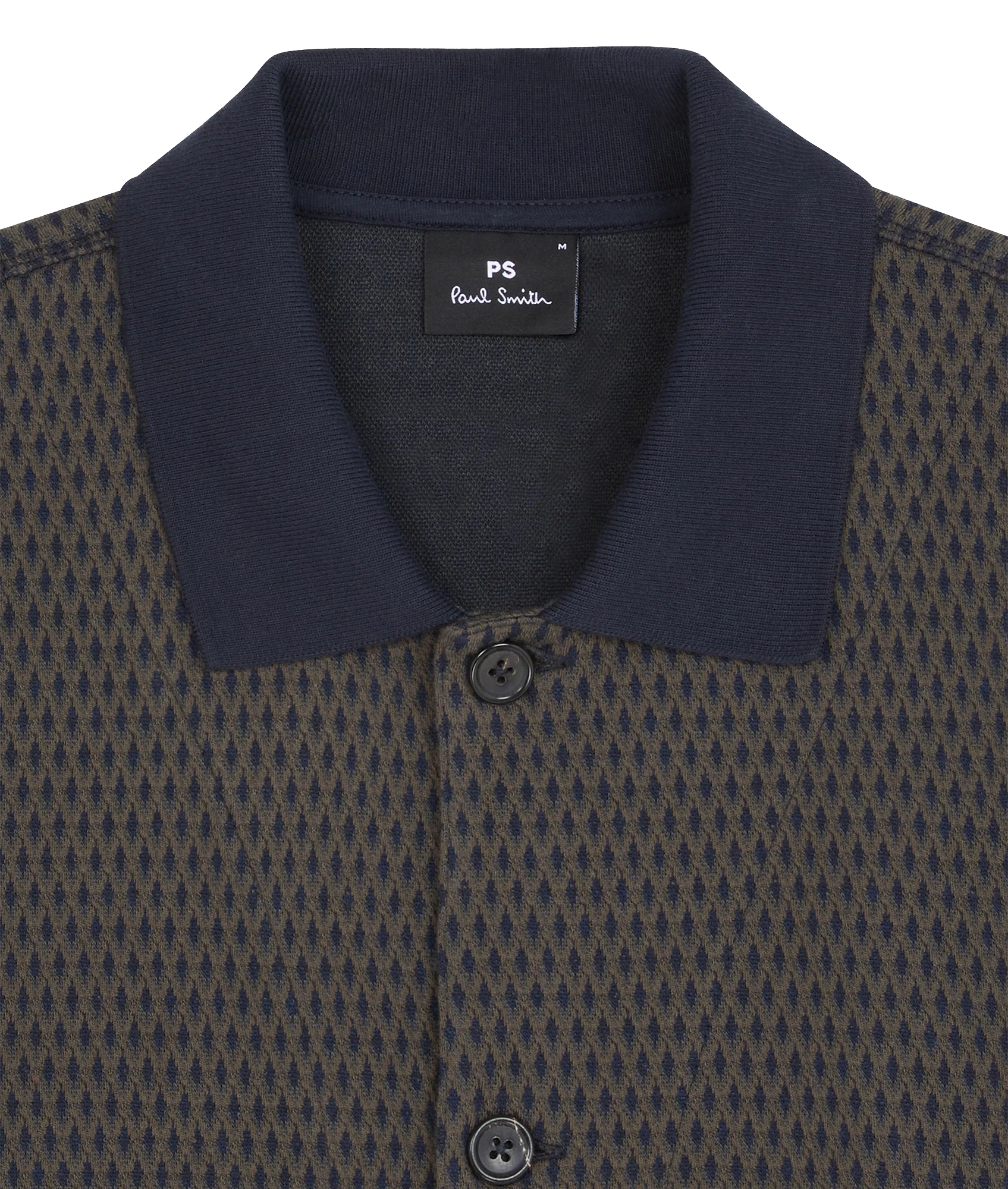 Mens Reg Fit Cardigan Sweat - Image 3