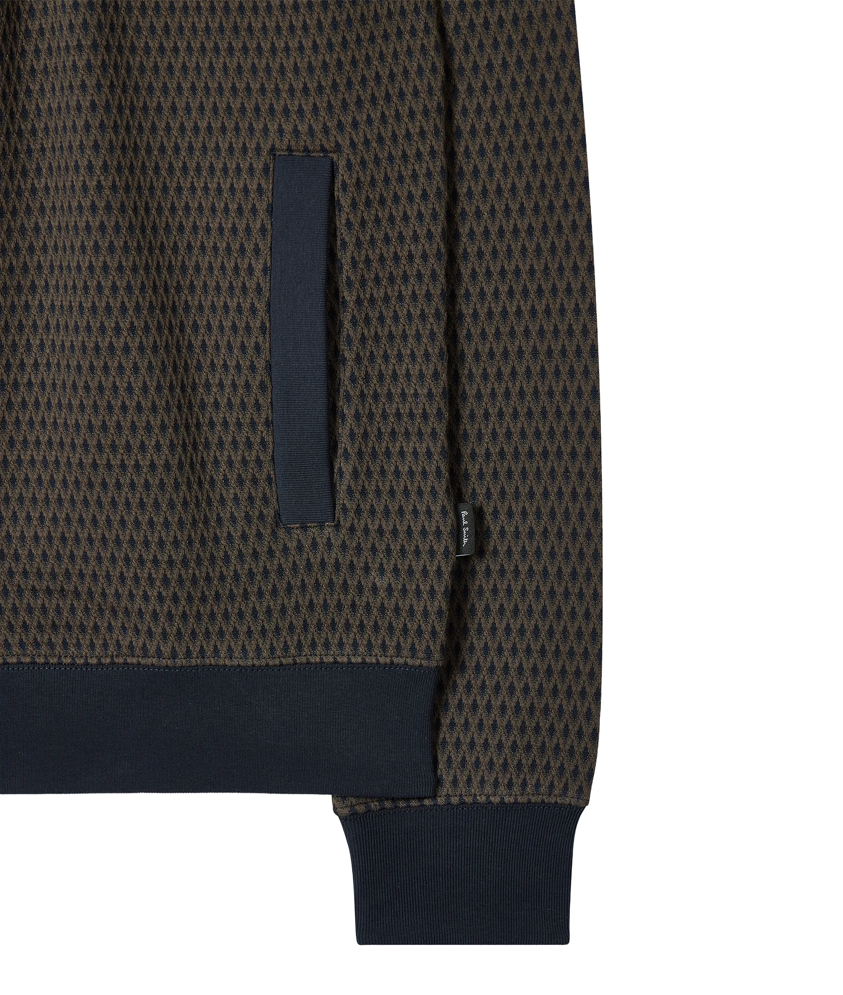 Mens Reg Fit Cardigan Sweat - Image 4